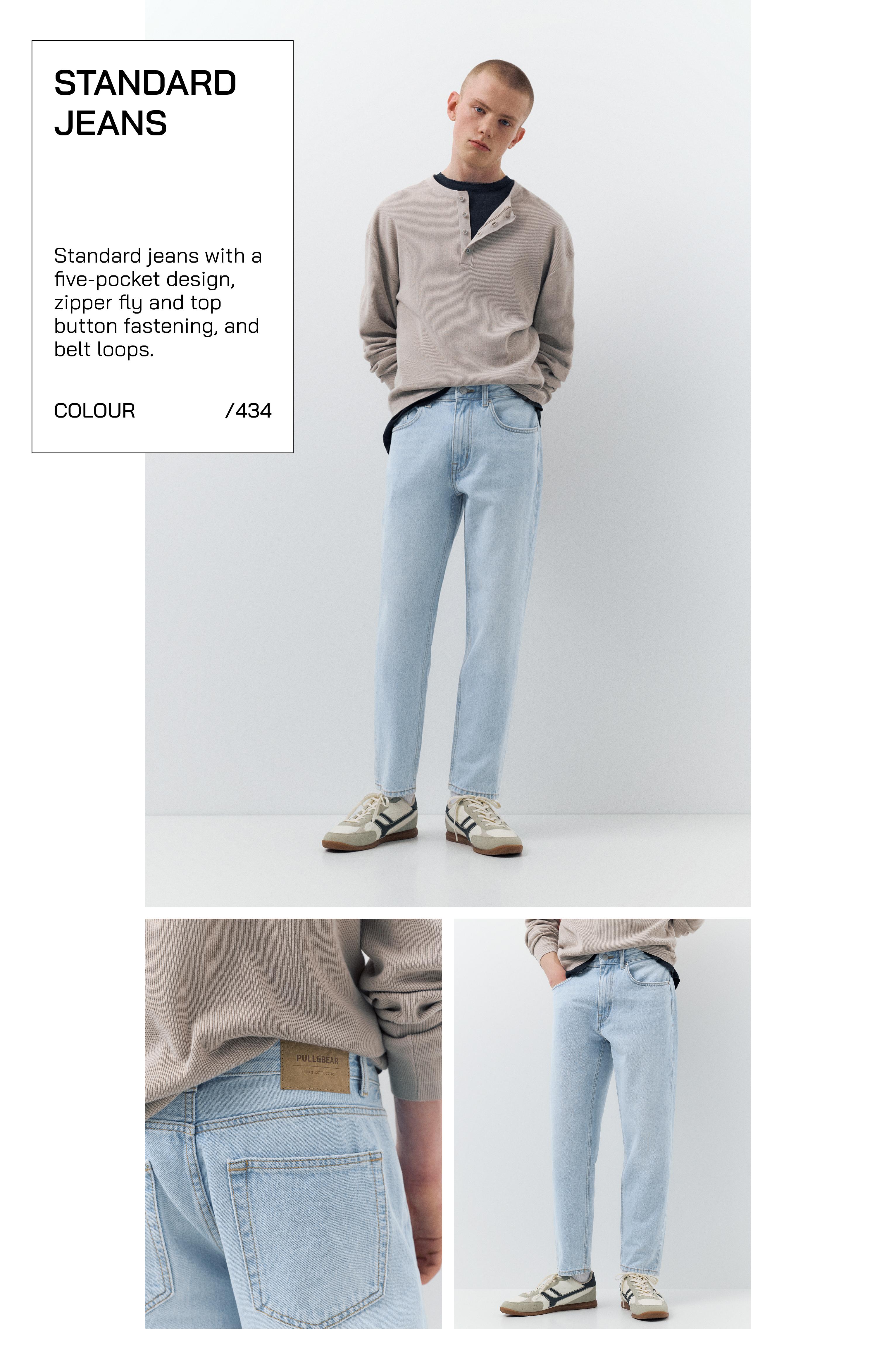 Standard jeans — Pale indigo