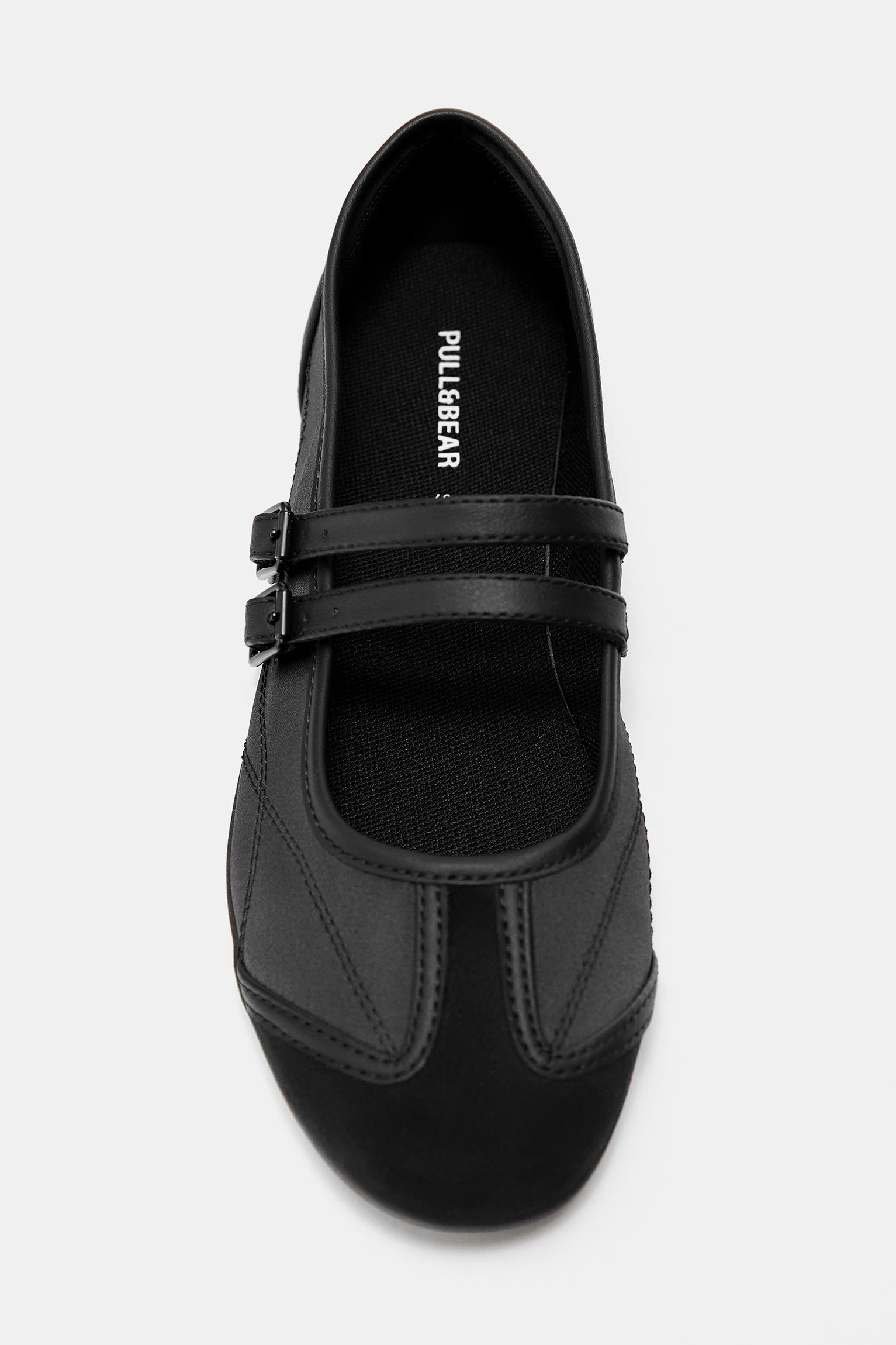 Sports ballet flats — Black