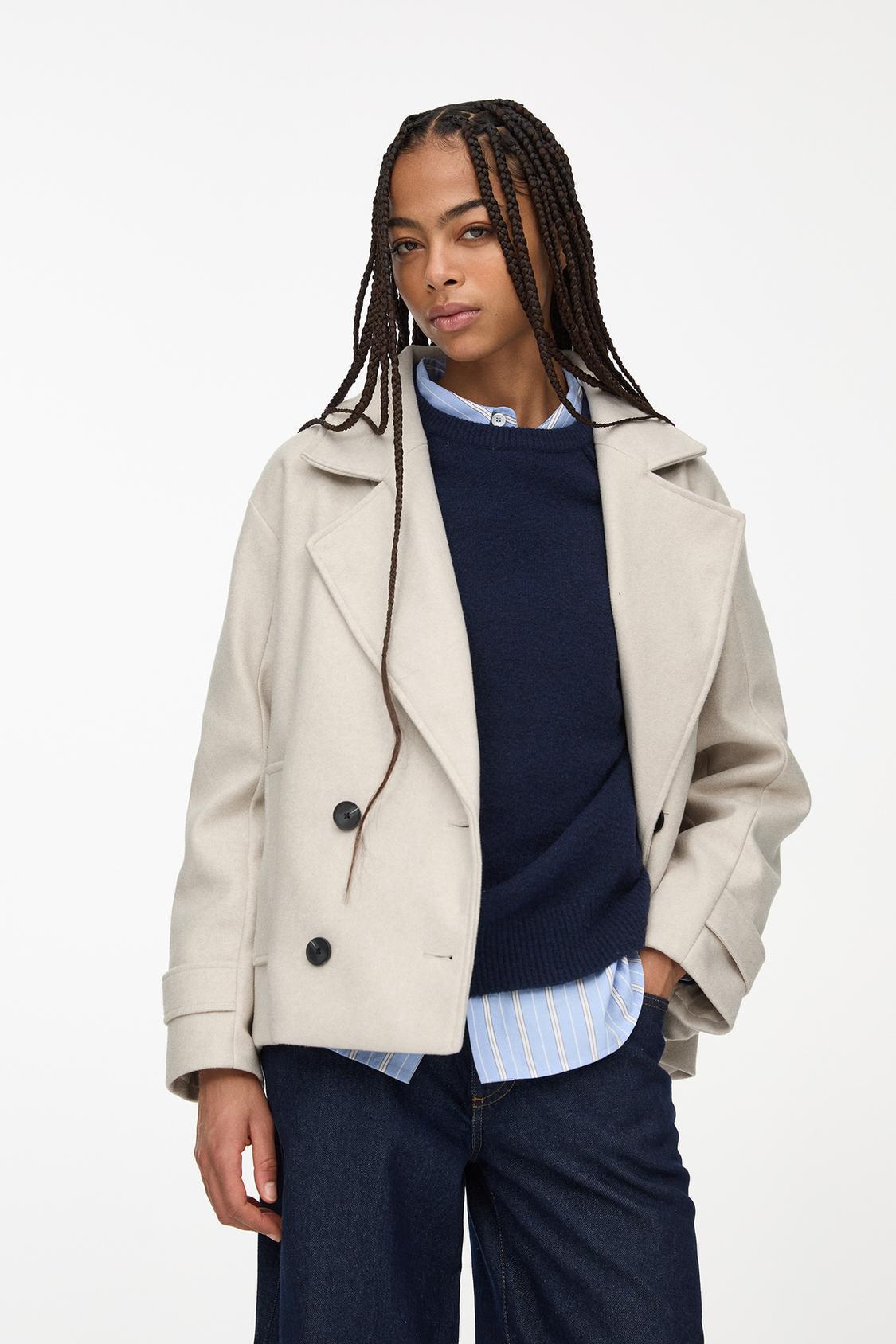 Chaqueta Canguro Pull And Bear Chaquetas Punto Mujer Chaqueta