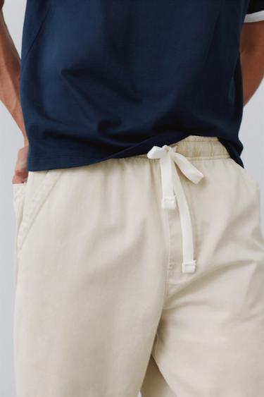 Baggy jogger pants — Off white 3