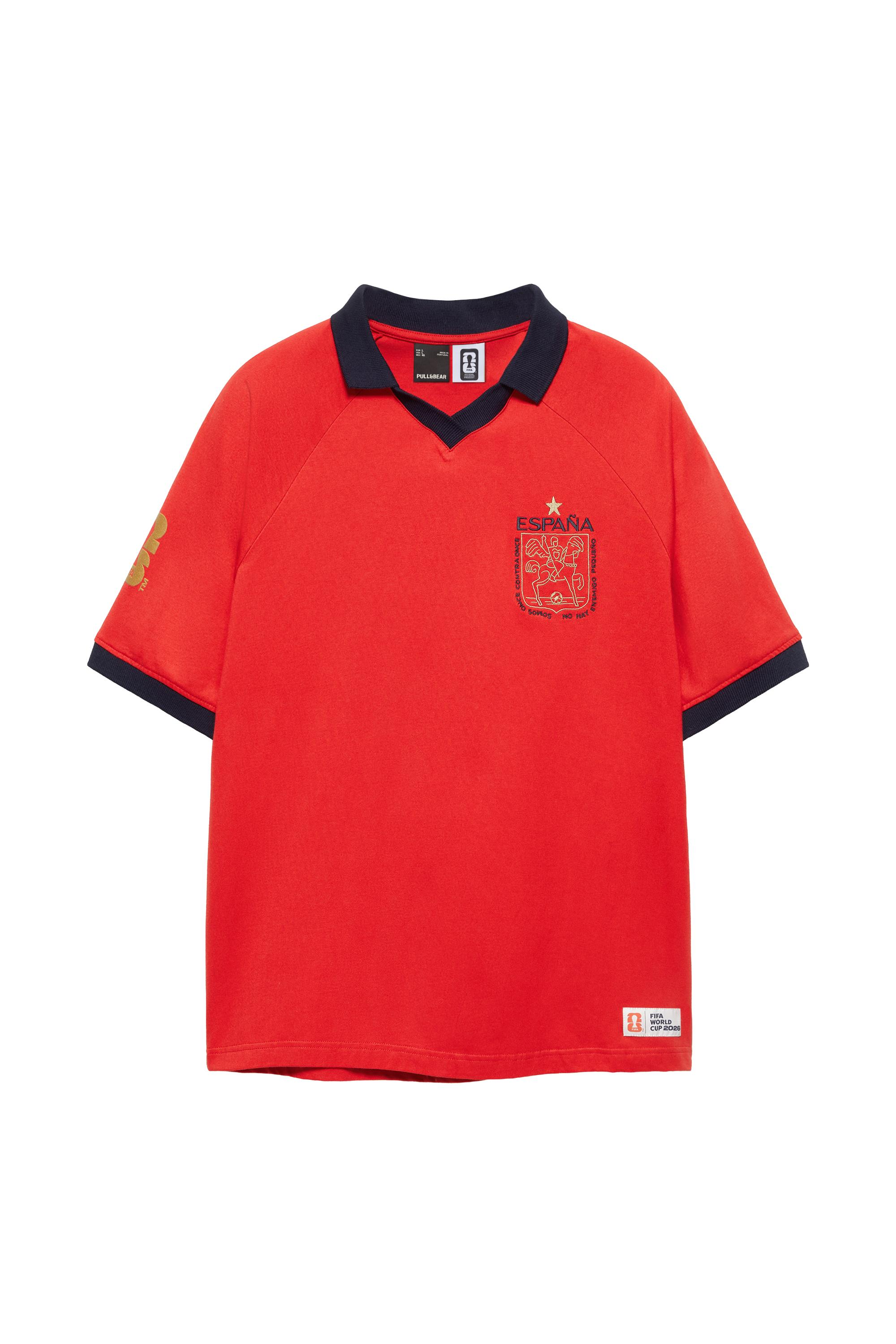 Pull&Bear İspanya FIFA WORLD CUP 26™ Polo görsel 4