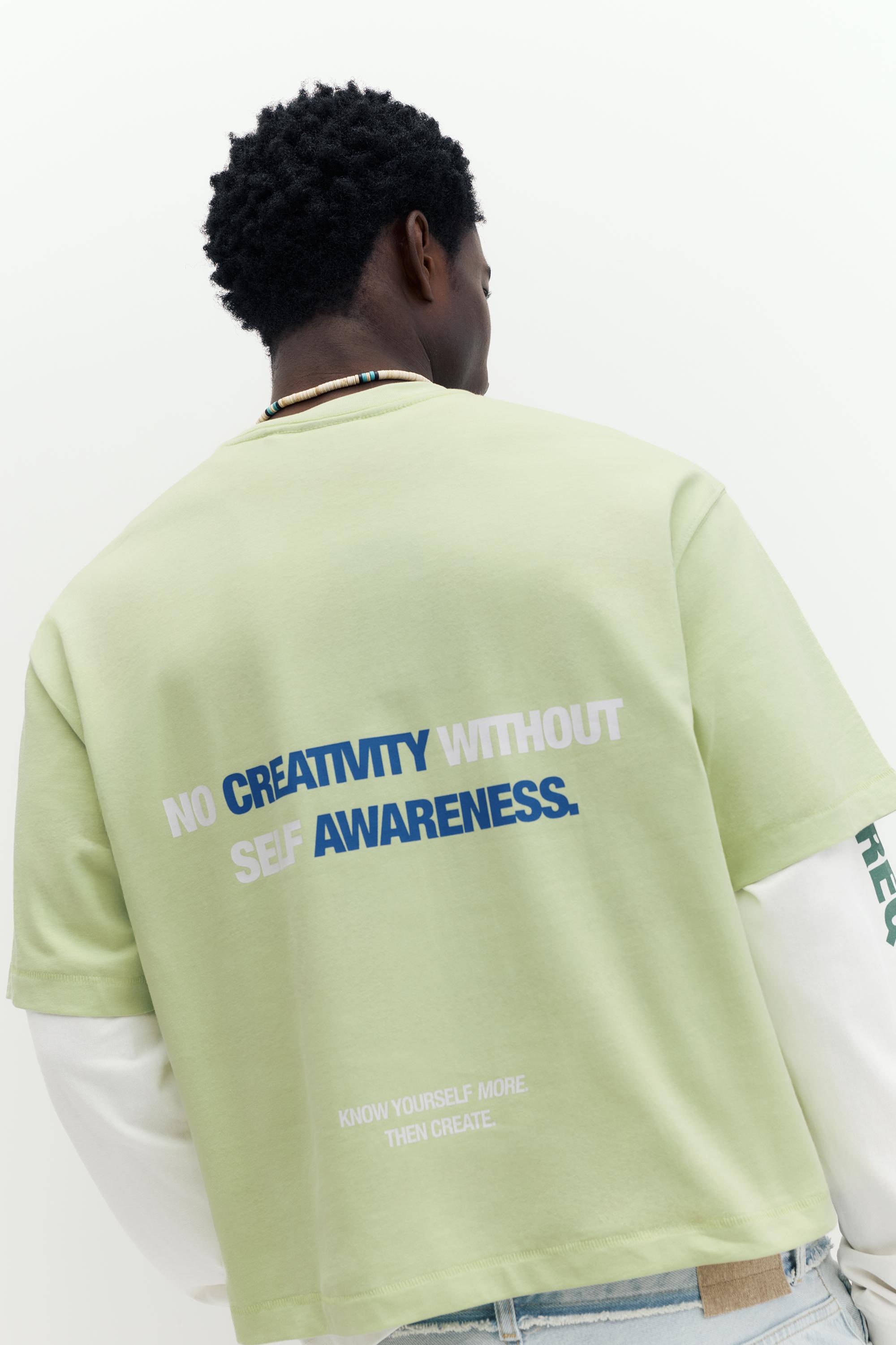 STWD graphic T-shirt — Lime