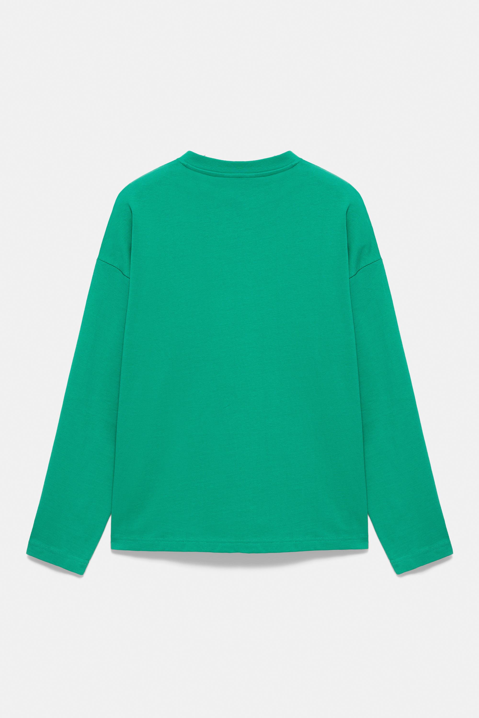 Heavy weight relaxed fit T-shirt — Green