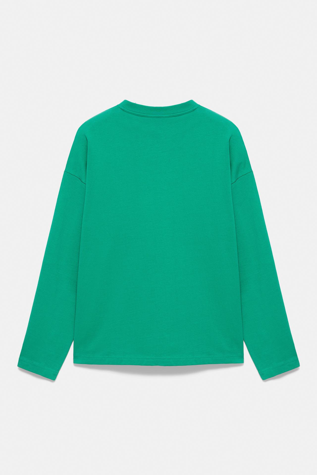 Heavy weight relaxed fit T-shirt — Green