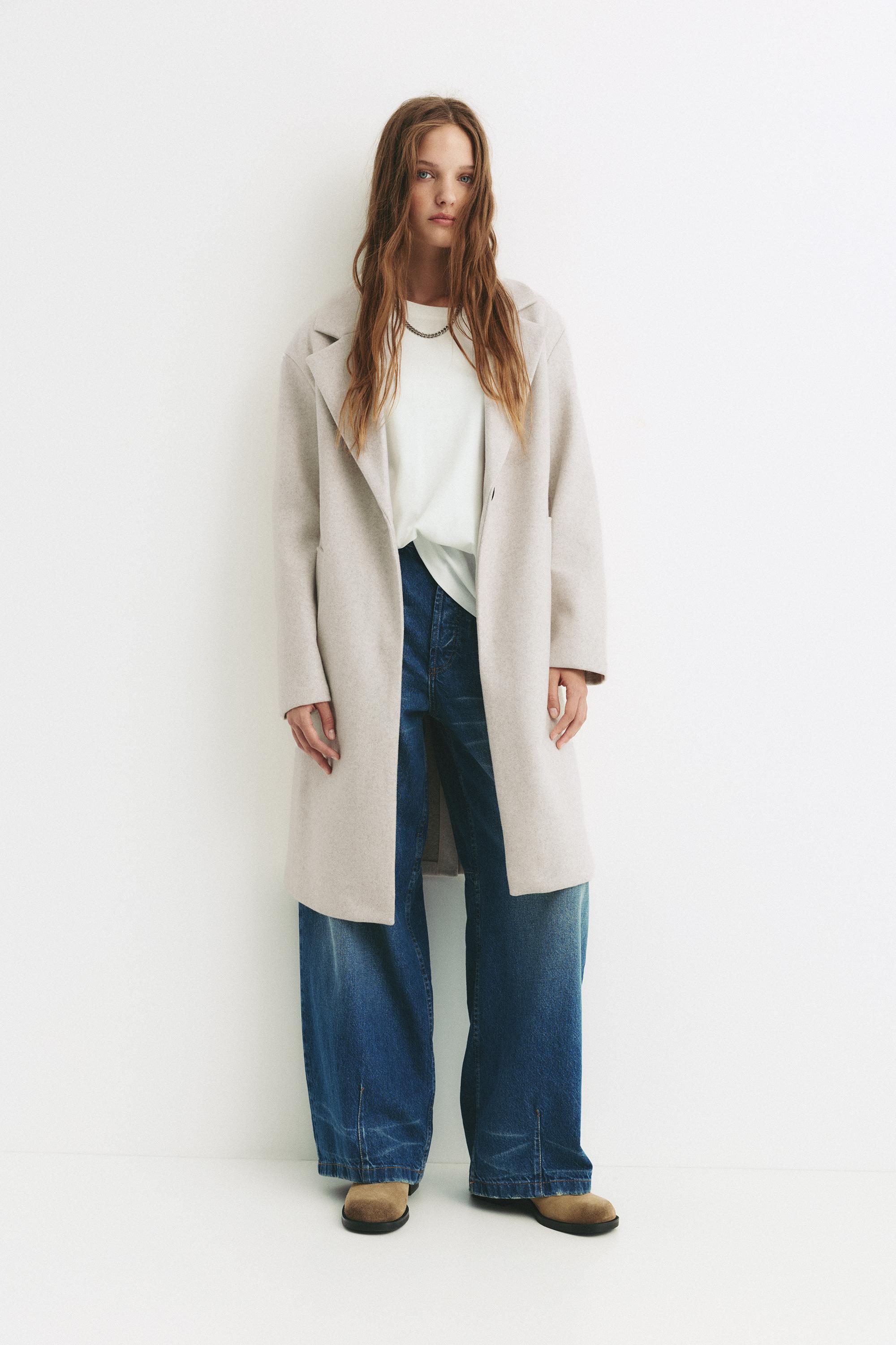 Sobretudo De Fazenda Com Botão