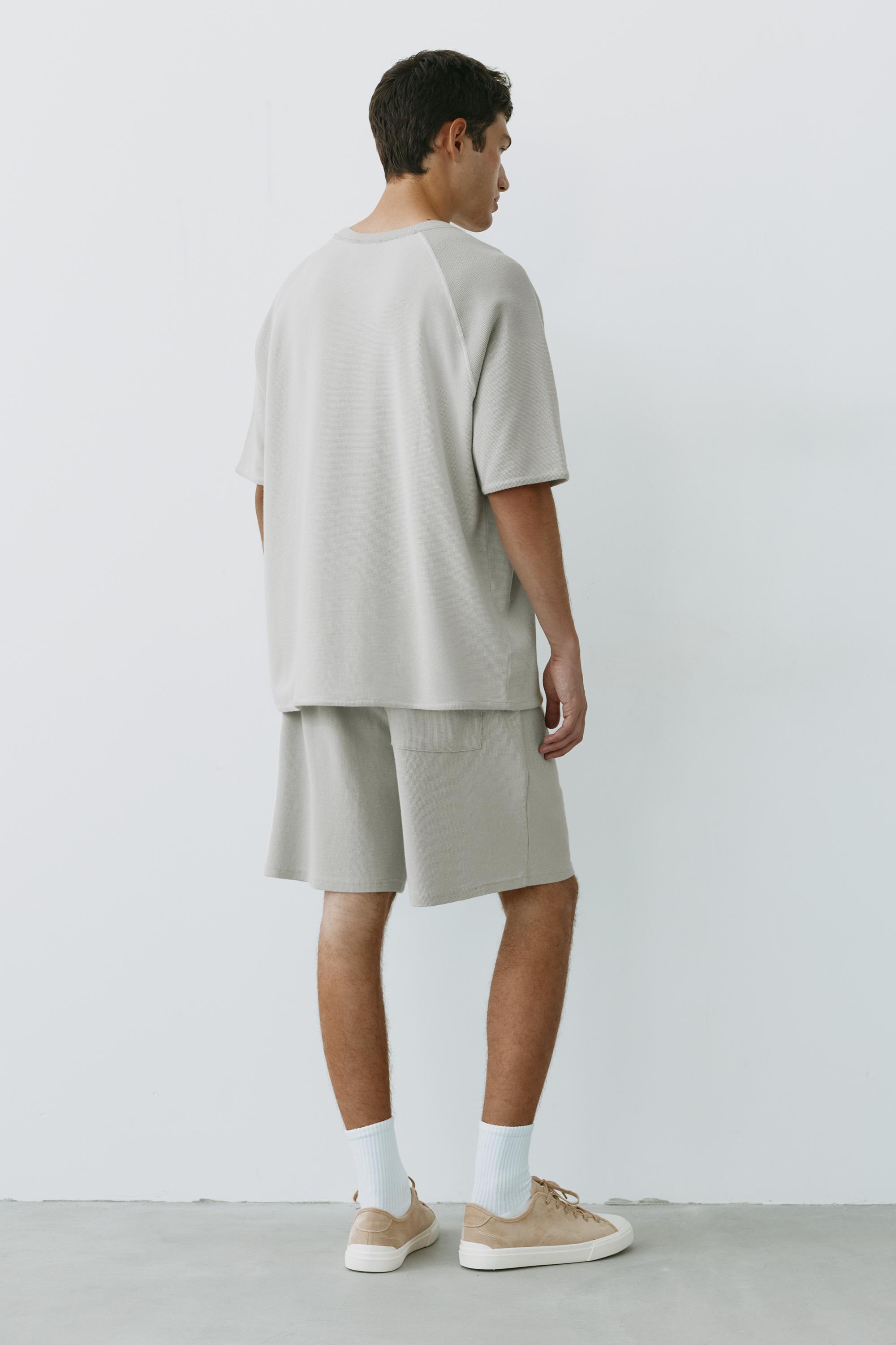 Raglan short sleeve T-shirt — Aquamarine