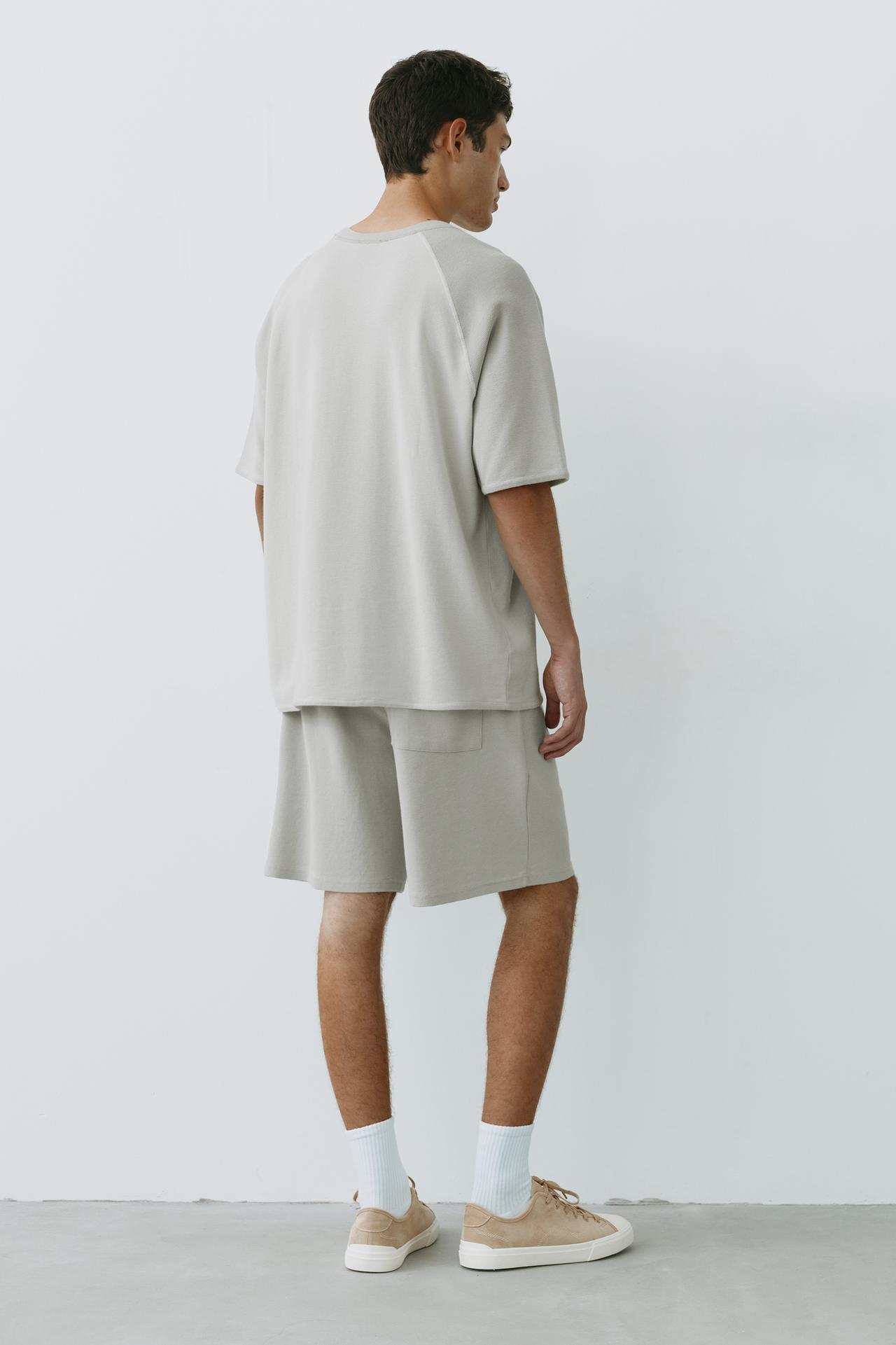 Raglan short sleeve T-shirt — Aquamarine