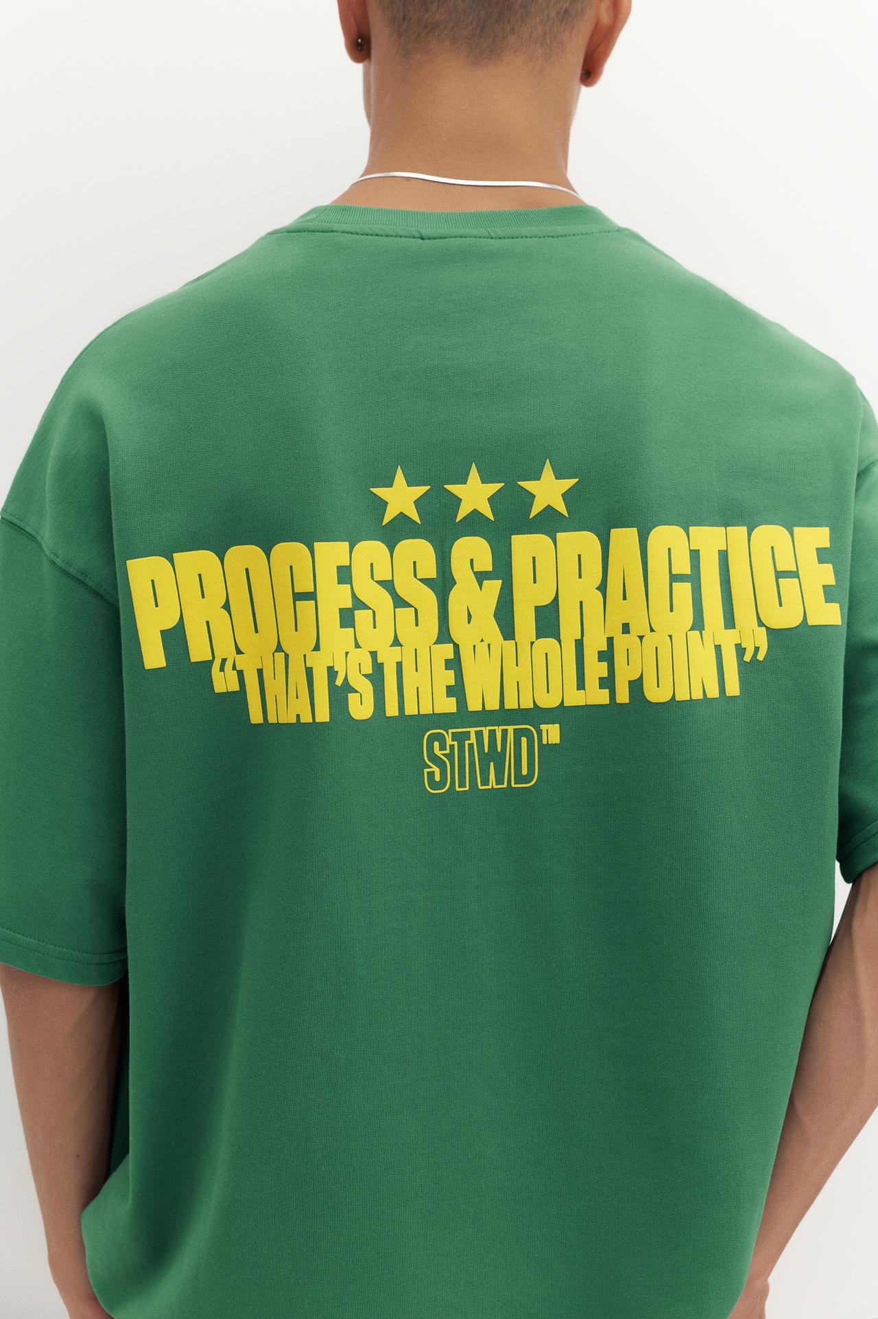 Short sleeve STWD sweatshirt — Green