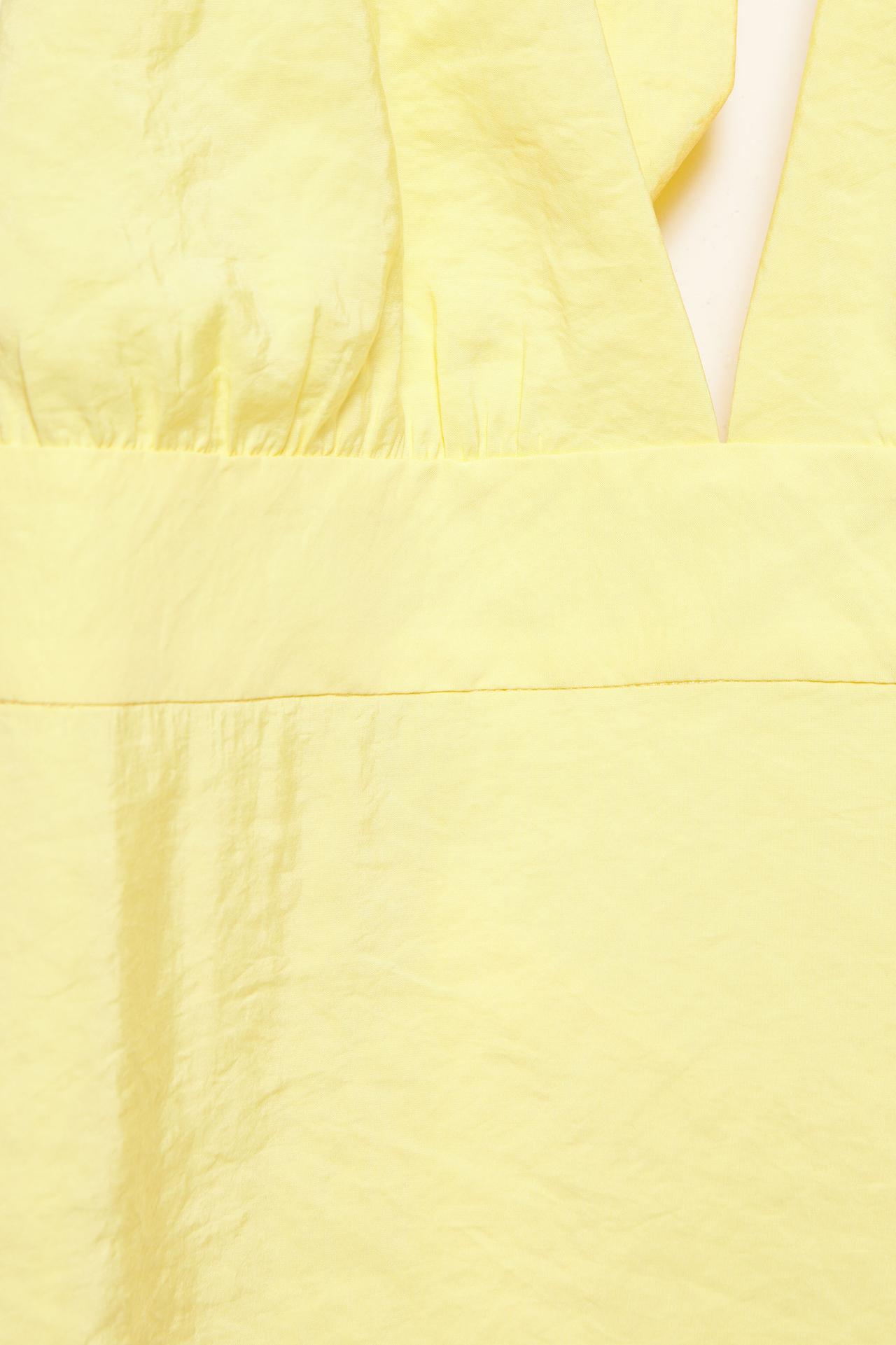 Short halter dress — Yellow