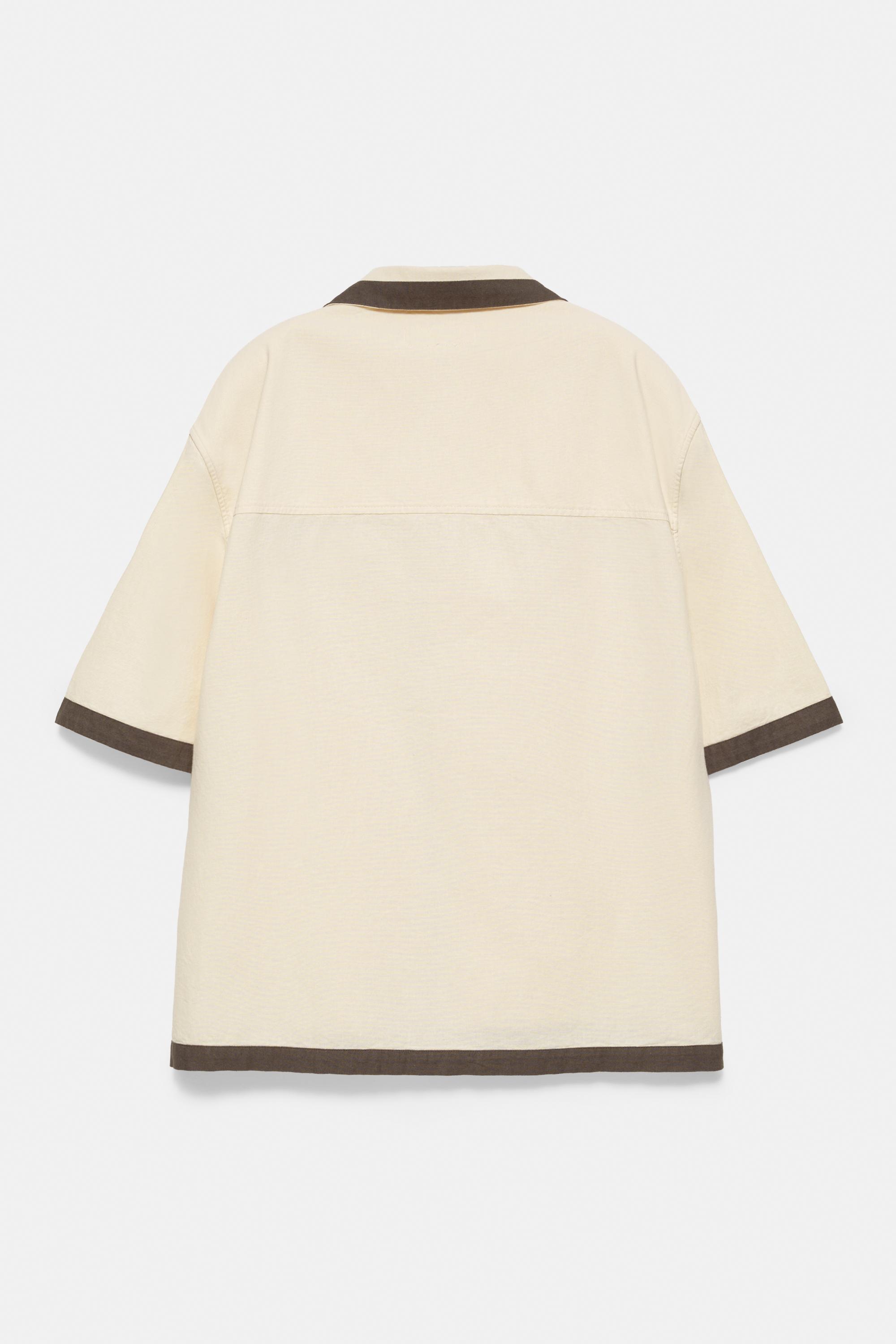 Cowboy Code short sleeve shirt — Off white