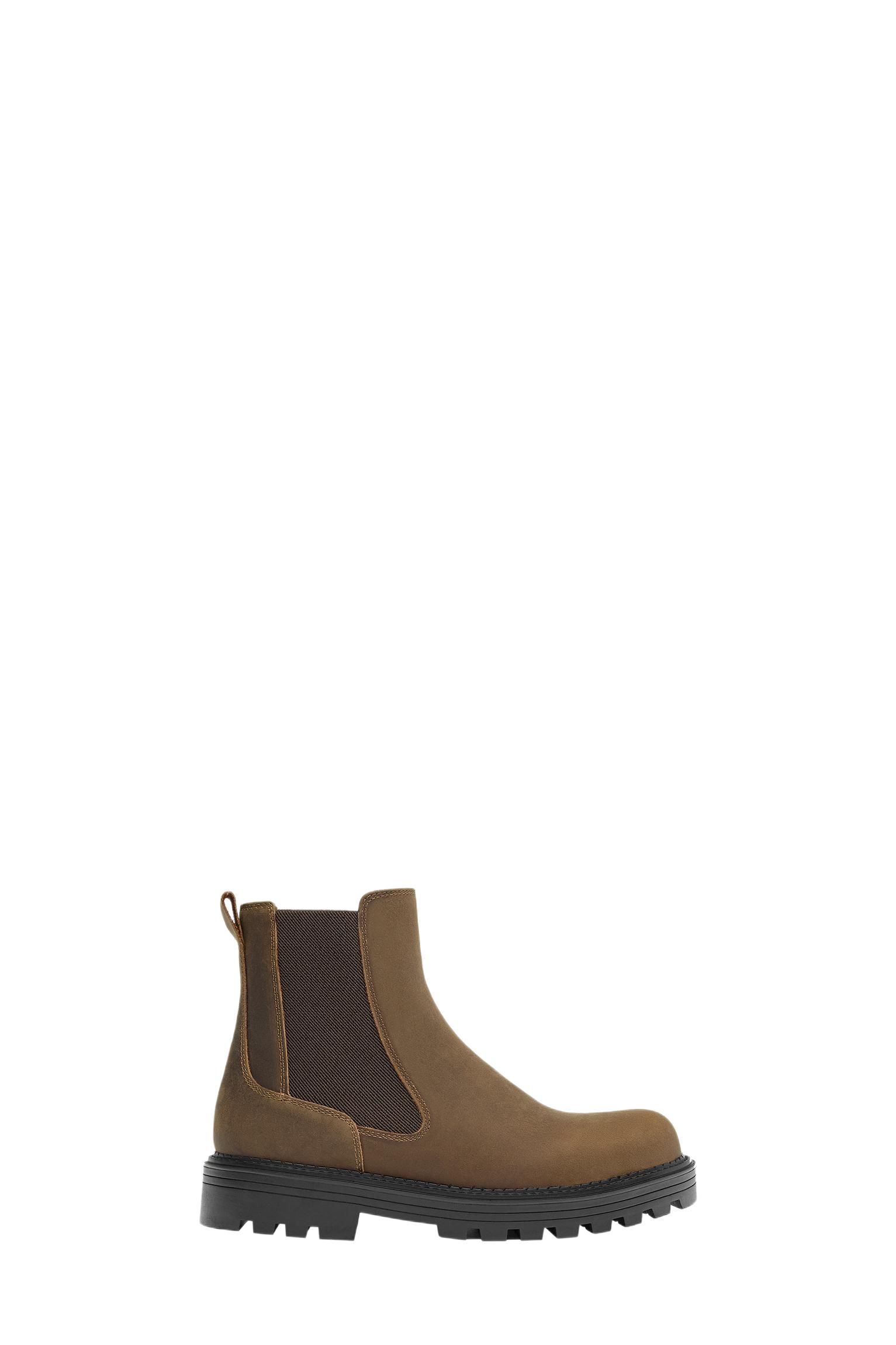 Leather Chelsea boots — Brown
