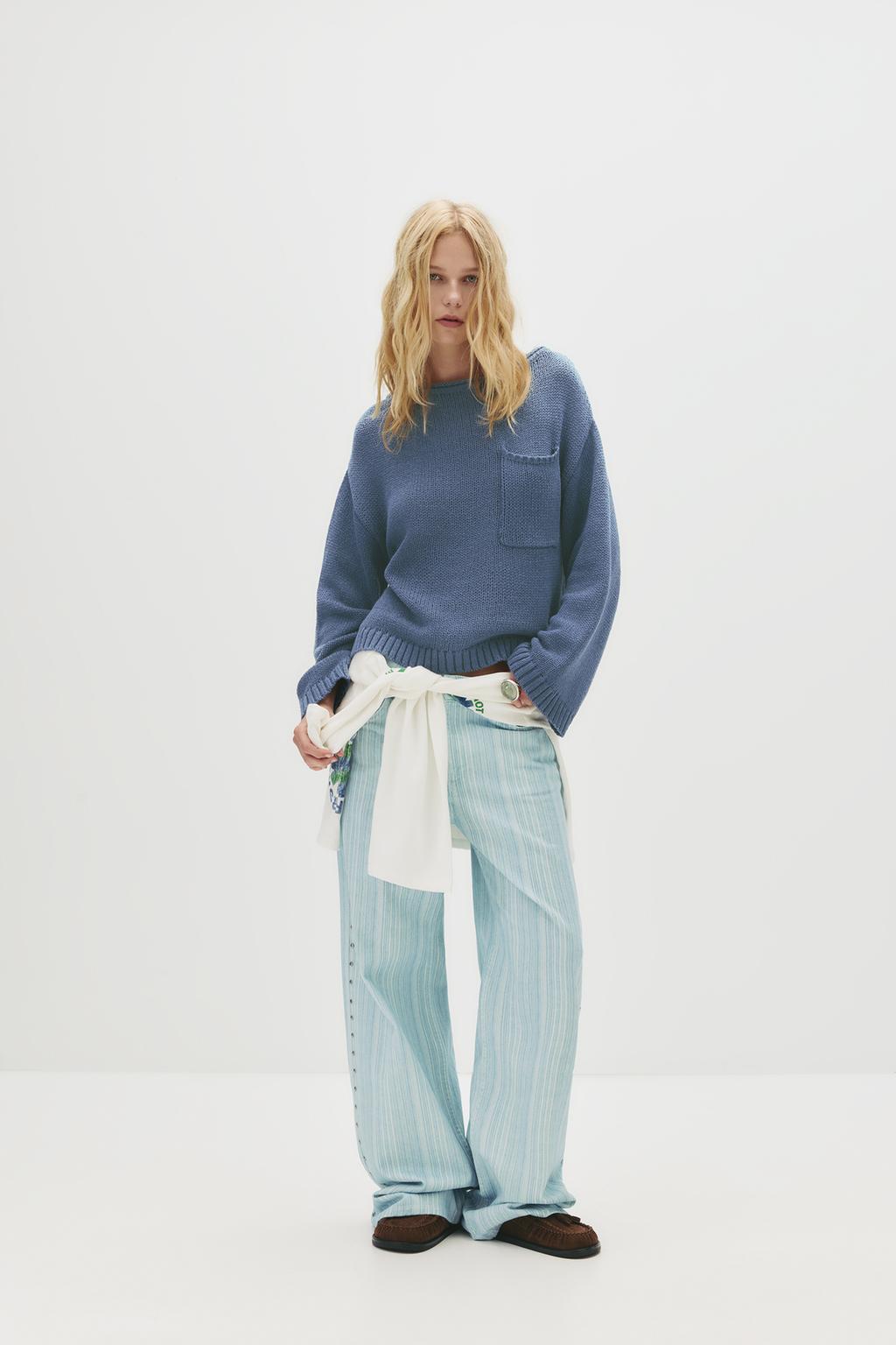 Oversize wide-neck sweater pull&bear