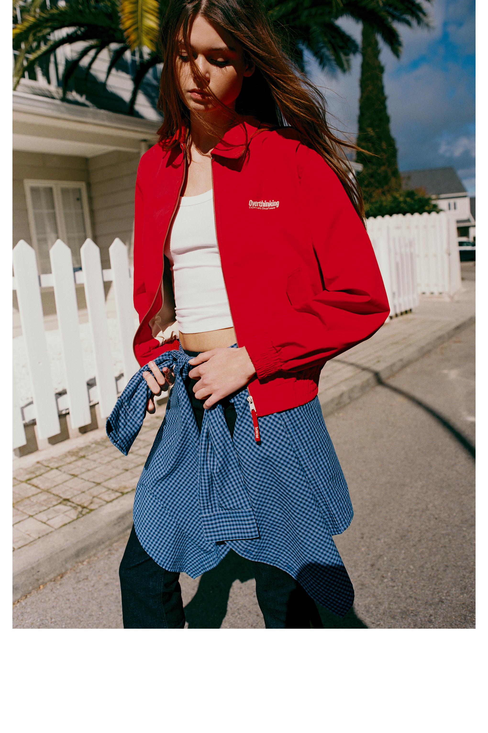 Nakışlı kırmızı ceket - Görsel 22