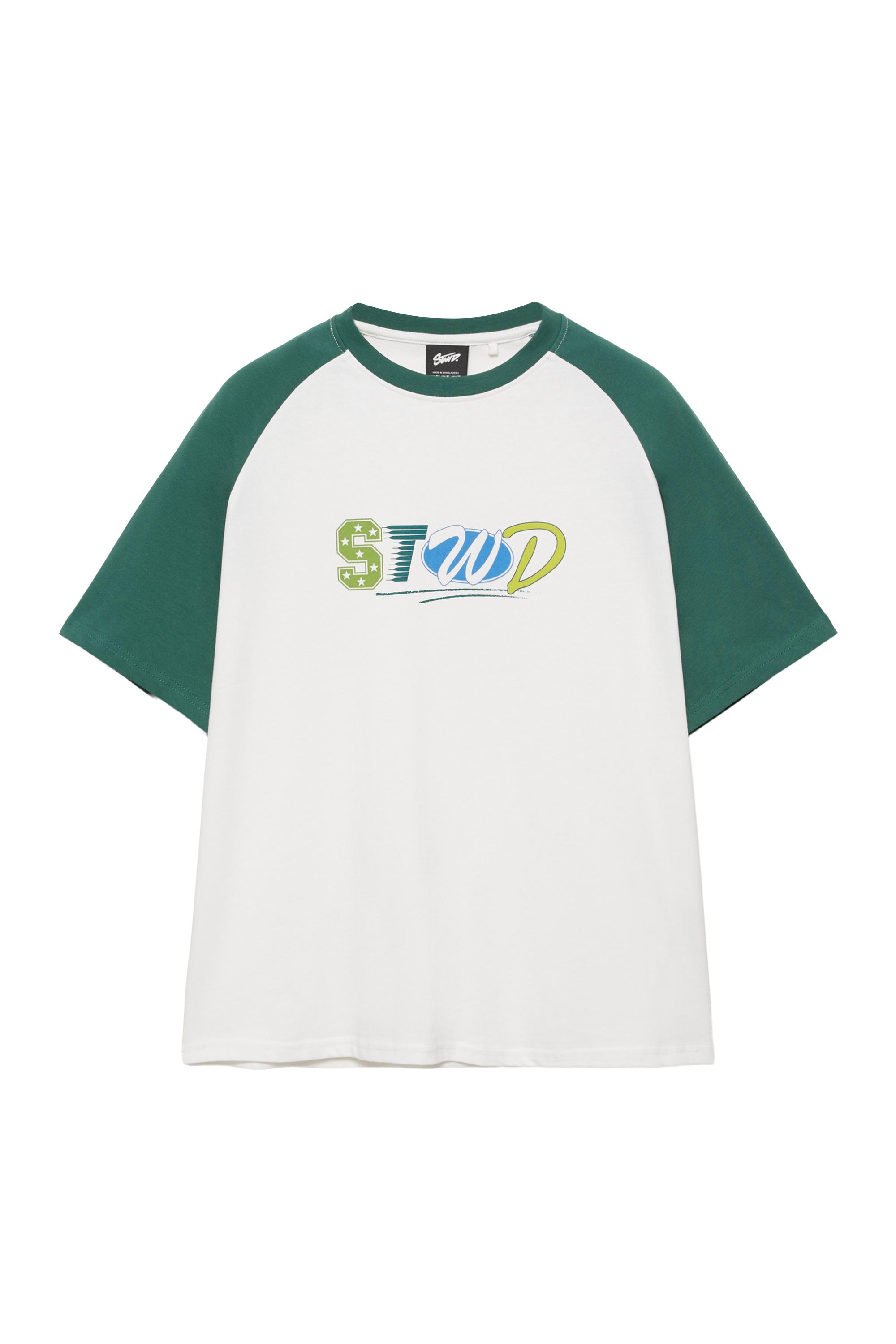 Reglan kollu STWD t-shirt - Görsel 2