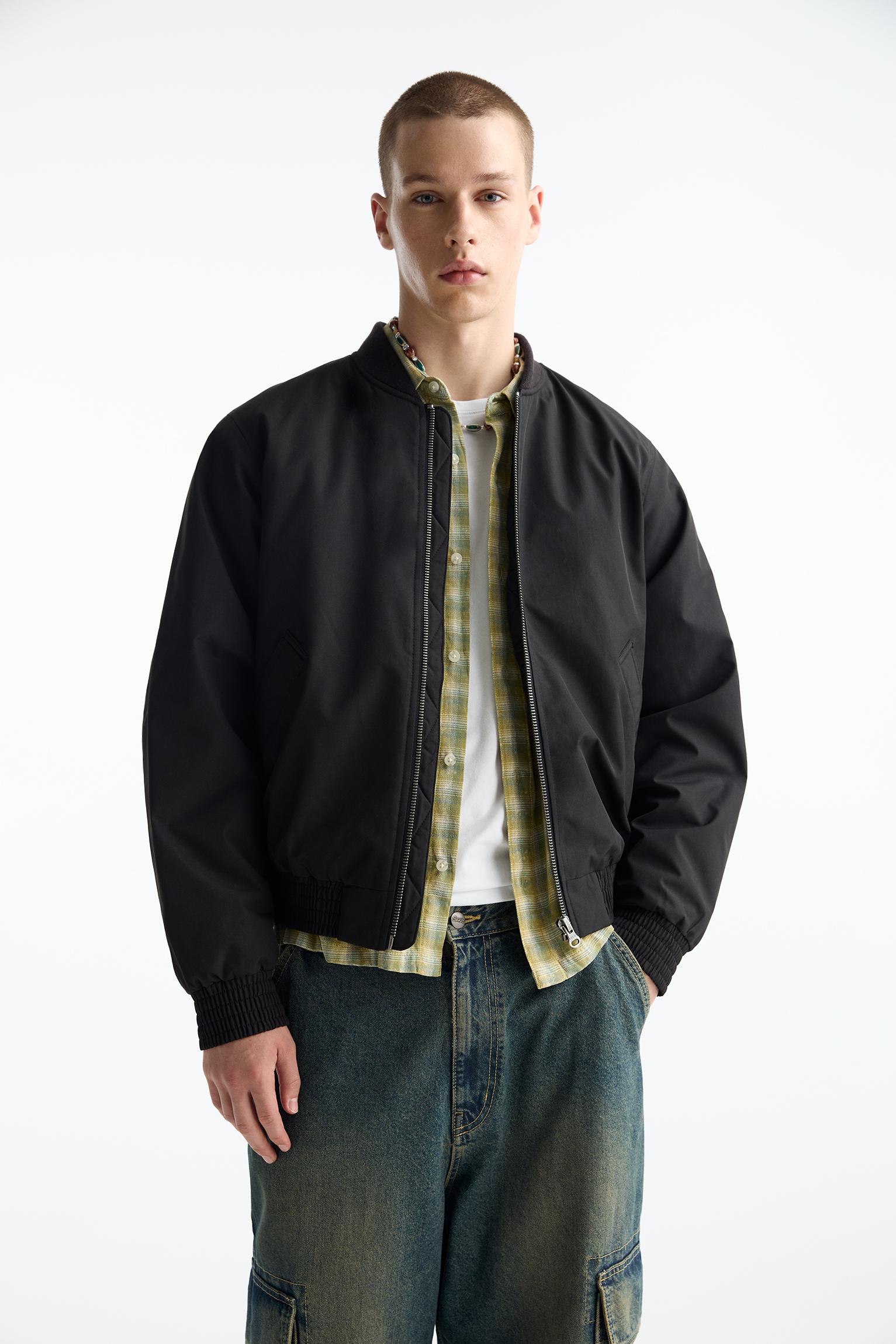 Quilted bomber jacket PULL BEAR