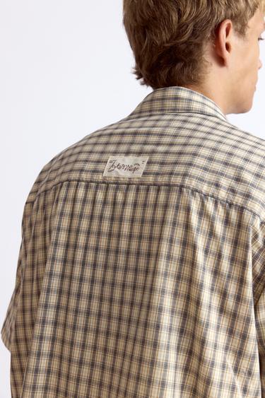 Short sleeve check shirt — Vanilla 5