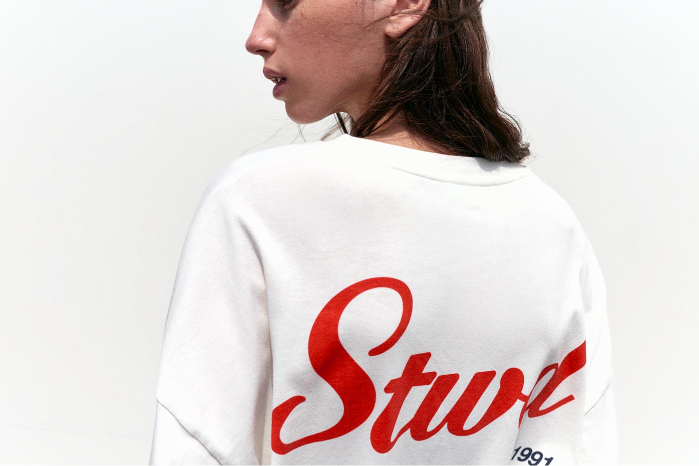 Long sleeve STWD T-shirt — Ice