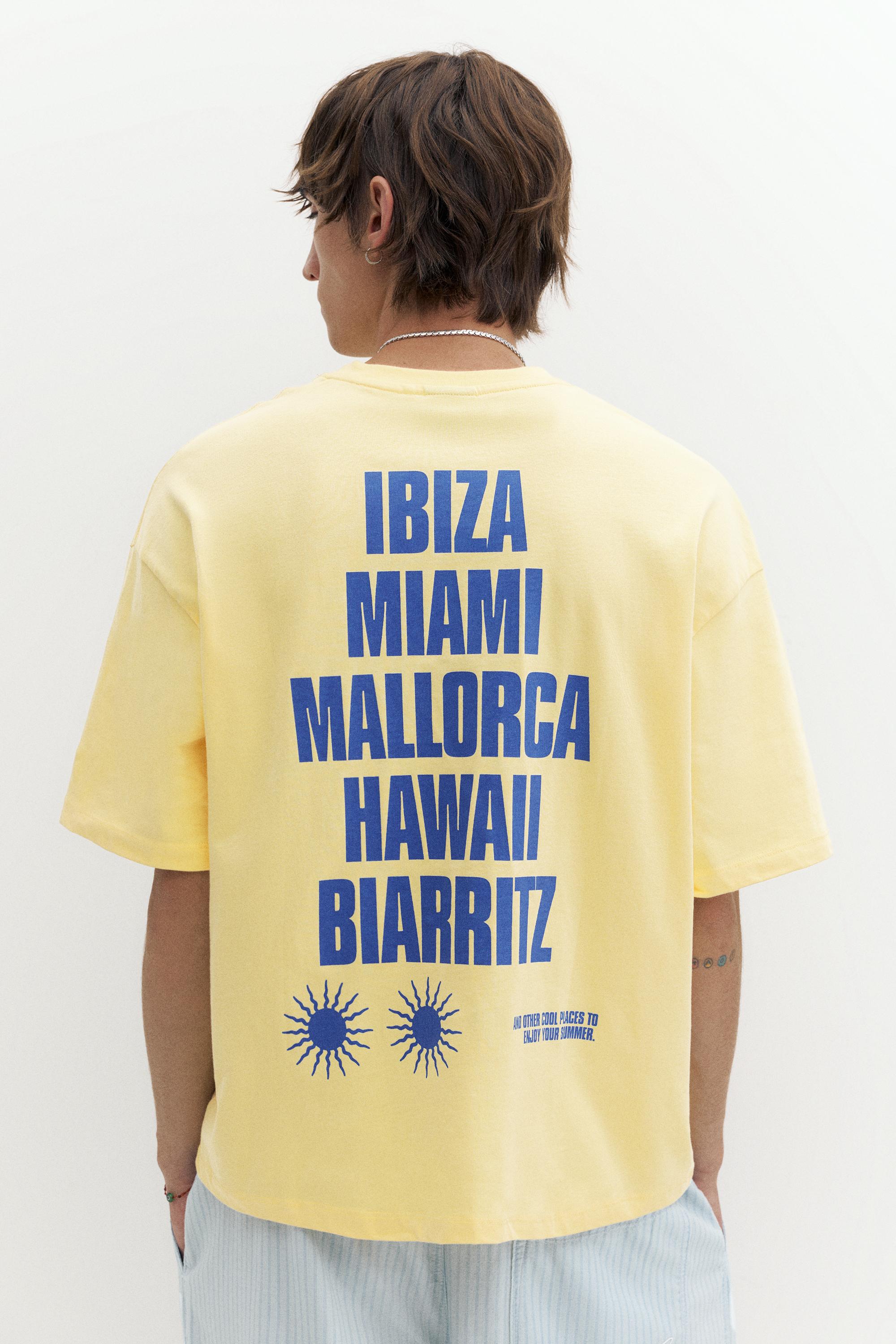 STWD Road Trip graphic T-shirt — Yellow