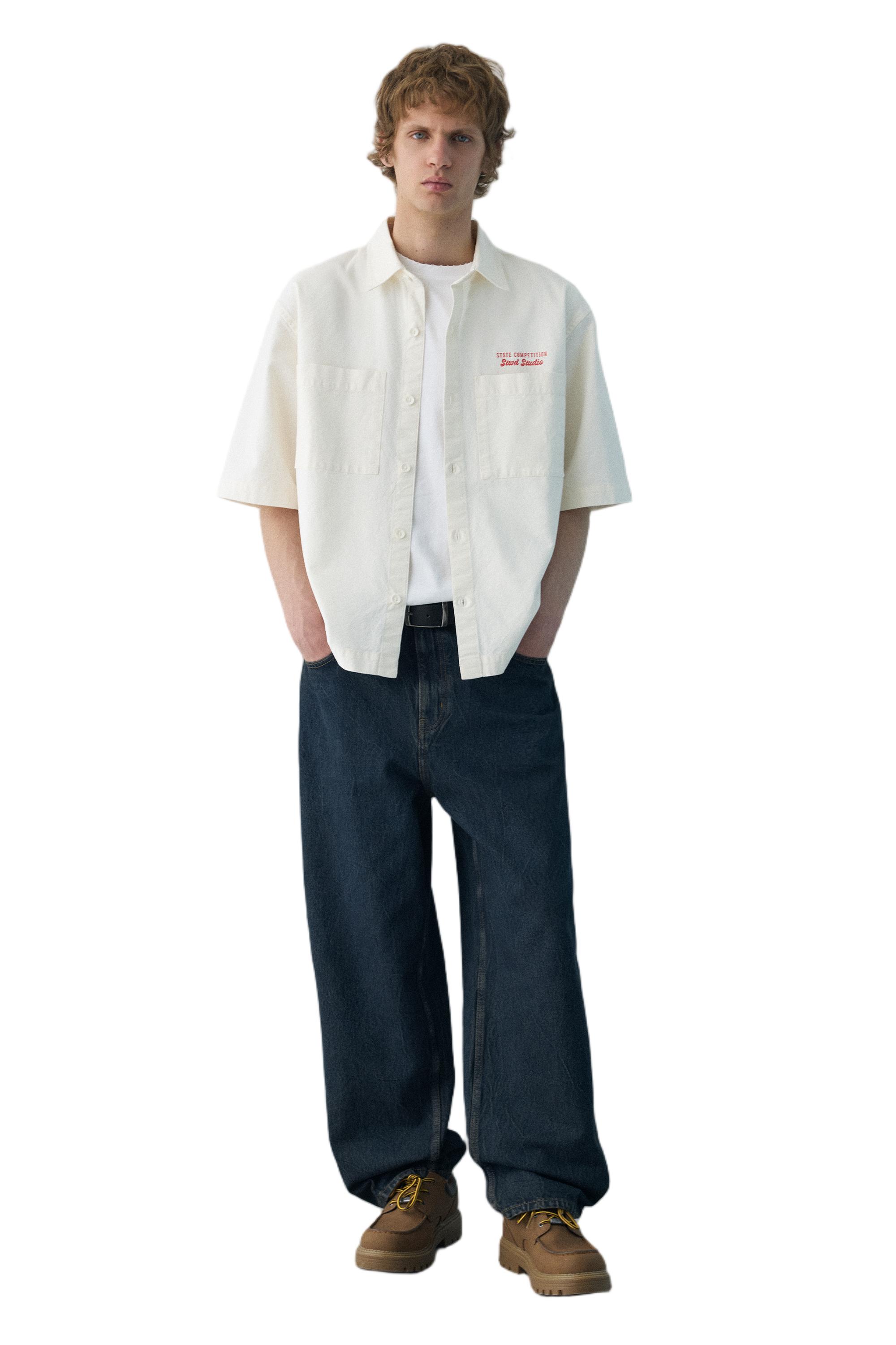 Kısa kollu STWD Studio gömlek - Görsel 36