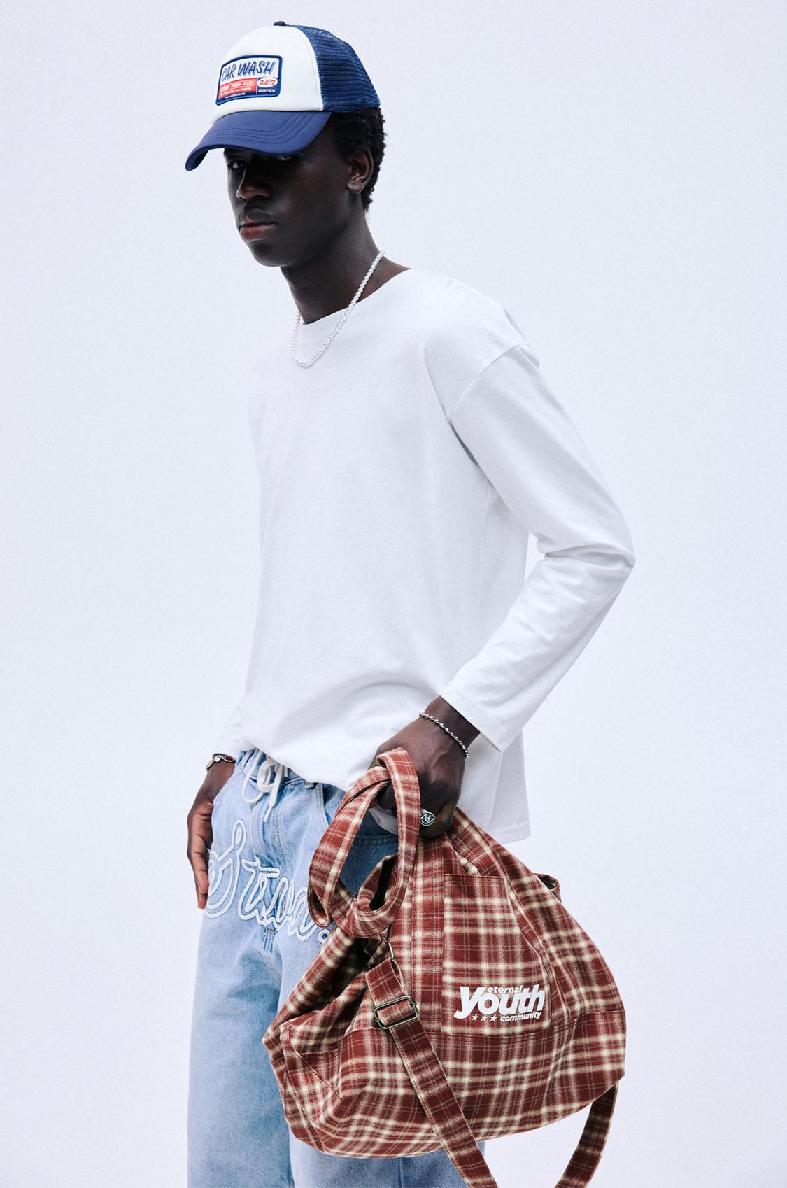 Bolso Bandolera Bolso Grande Pull And Bear Bolso Bandolera Blanco