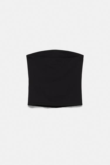 Studded bandeau top — Black 3