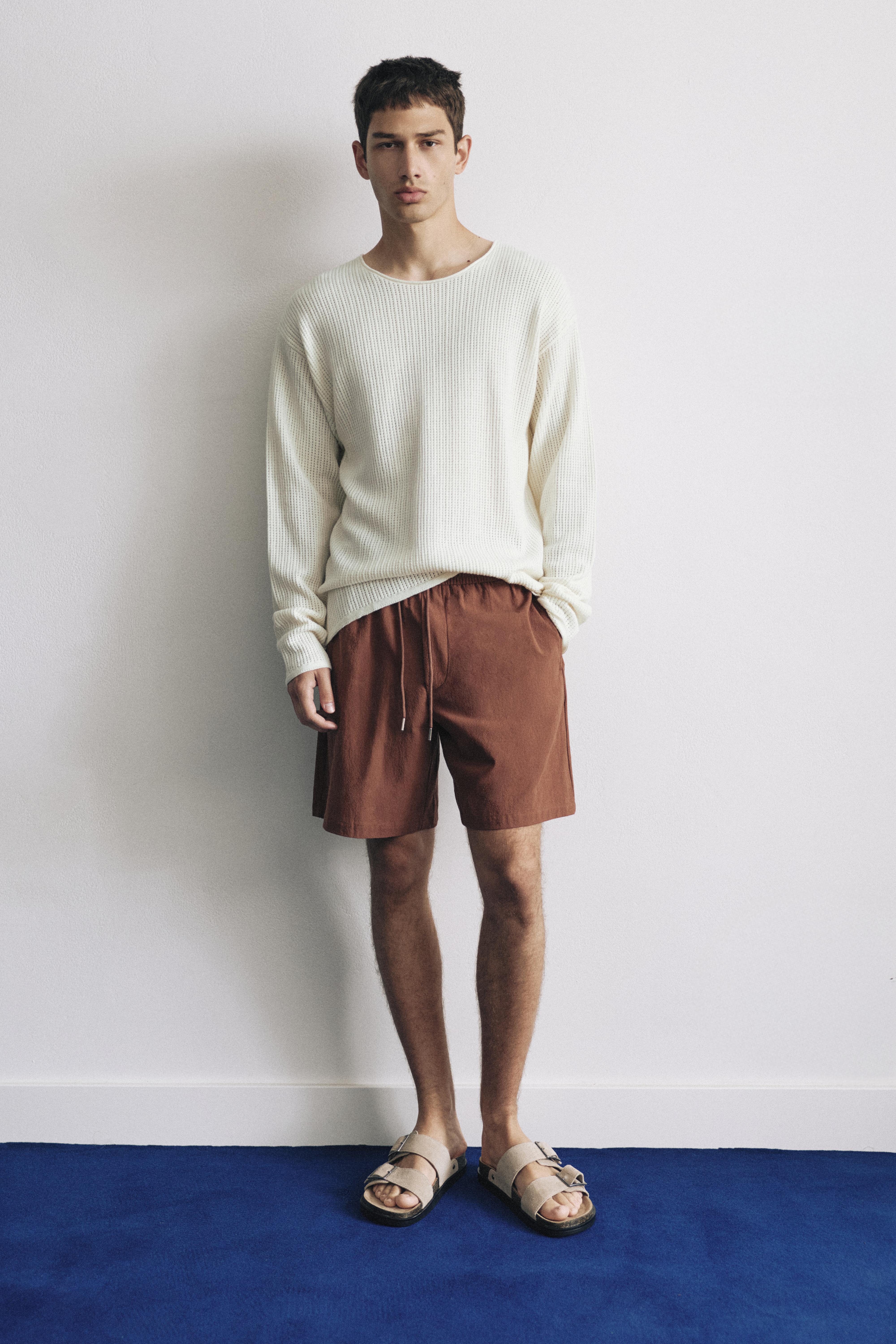 Cutwork knit jumper — Off white