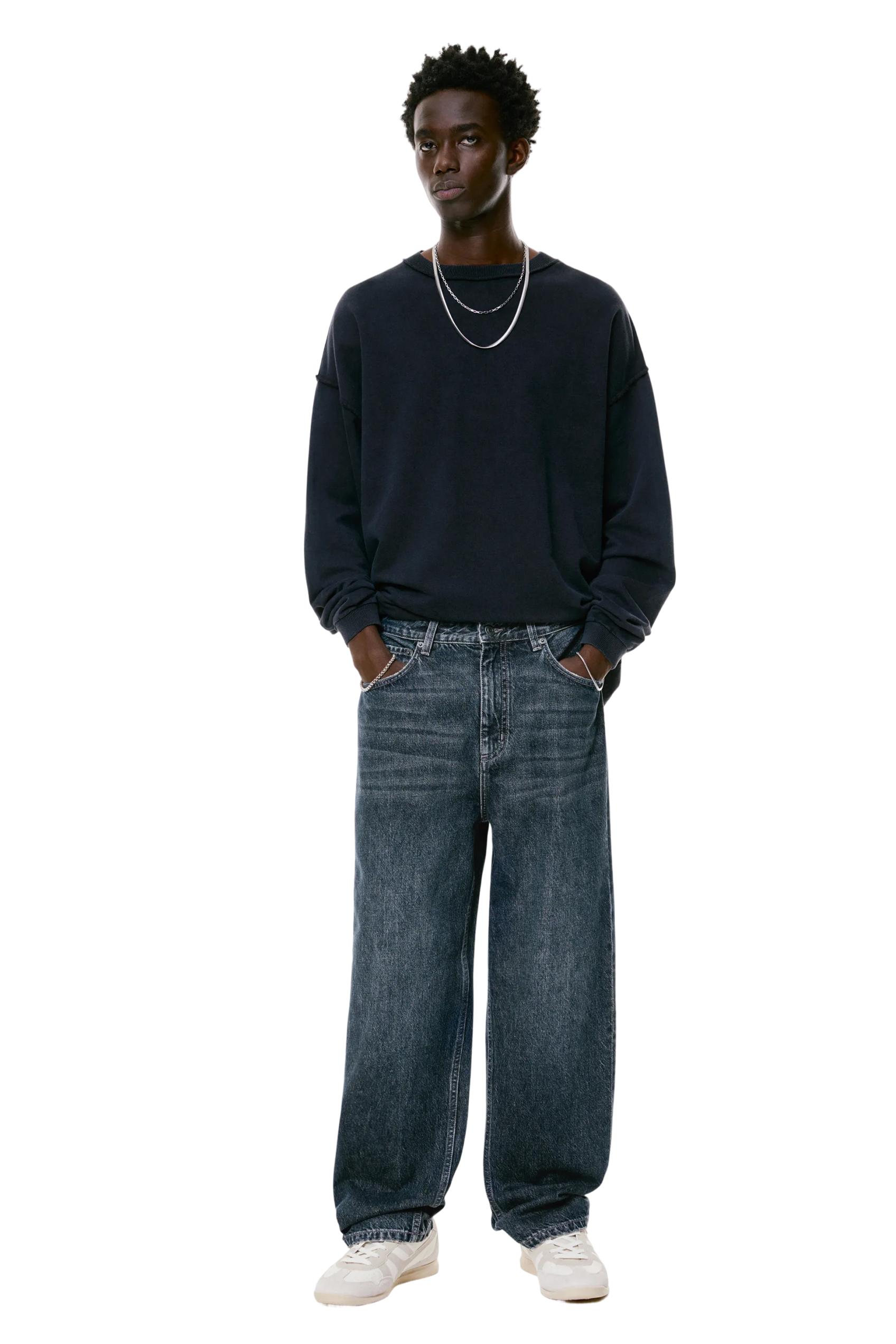 Baggy jeans — Pastel blue