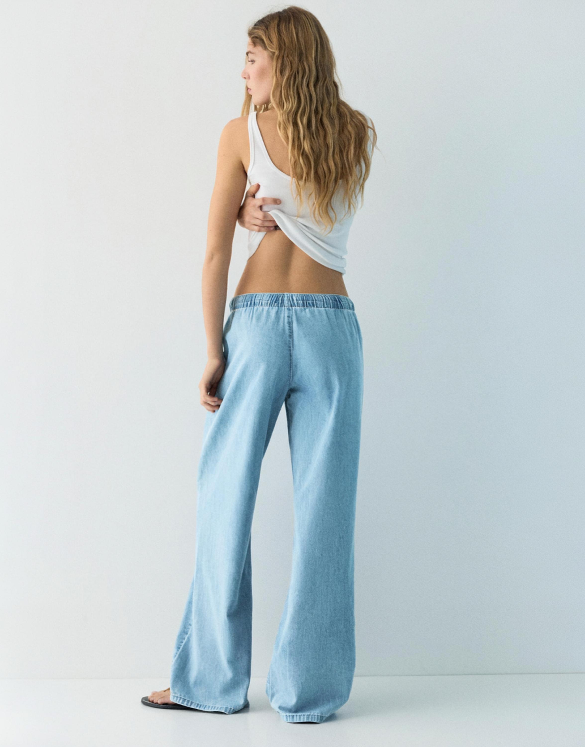 Düşük bel jogger jean - Görsel 30