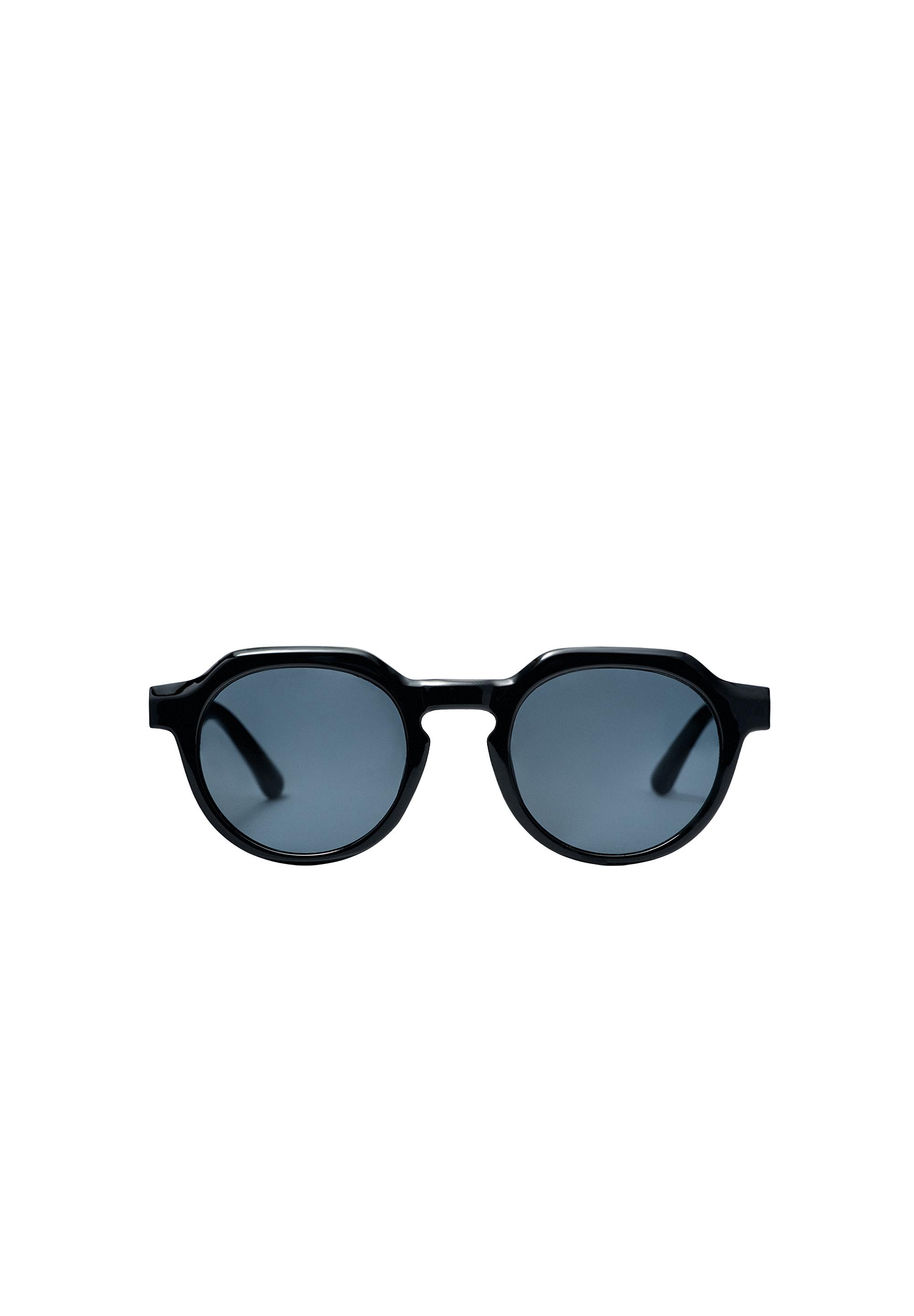 Tortoiseshell effect sunglasses — Black