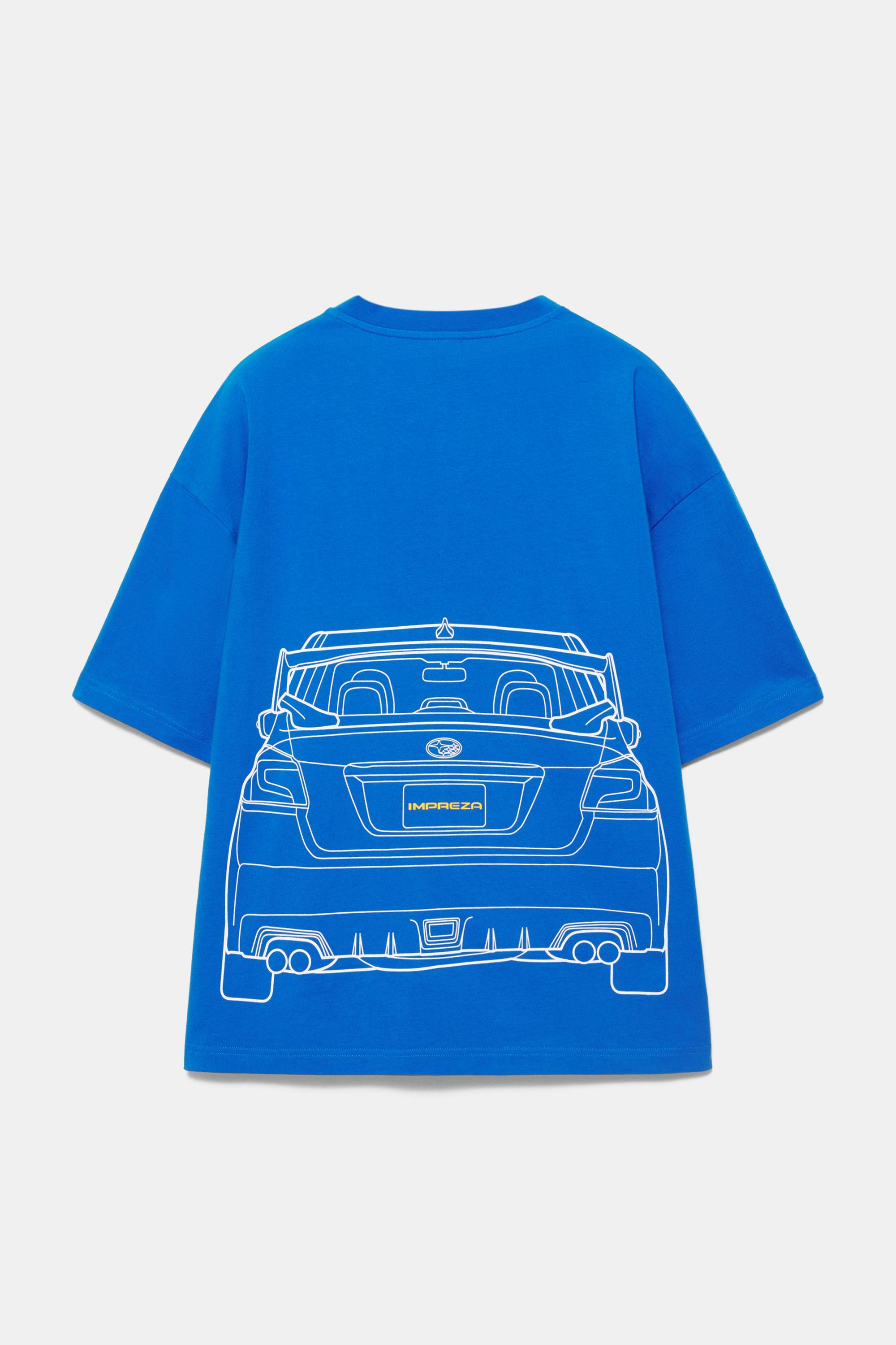 Mavi Subaru t-shirt - Görsel 2