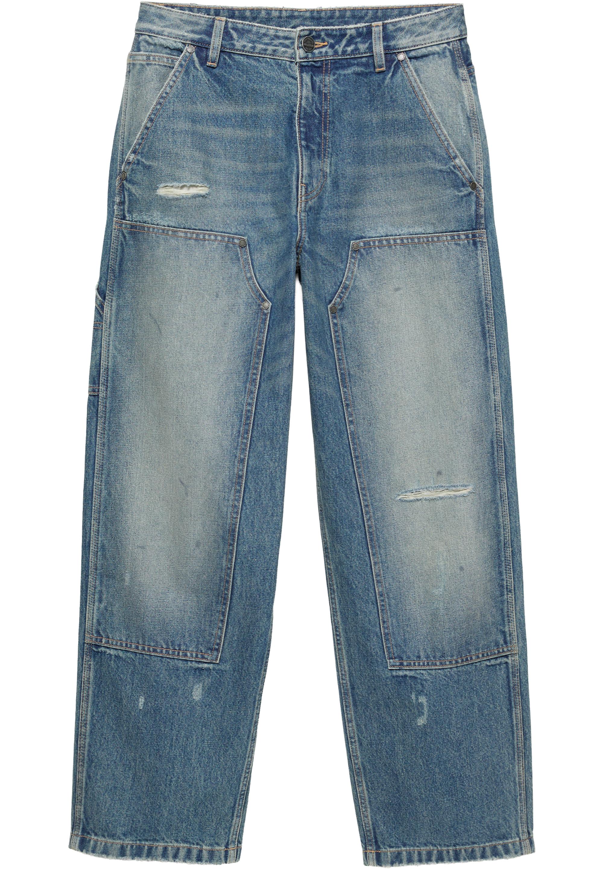 Baggy jeans — Medium blue