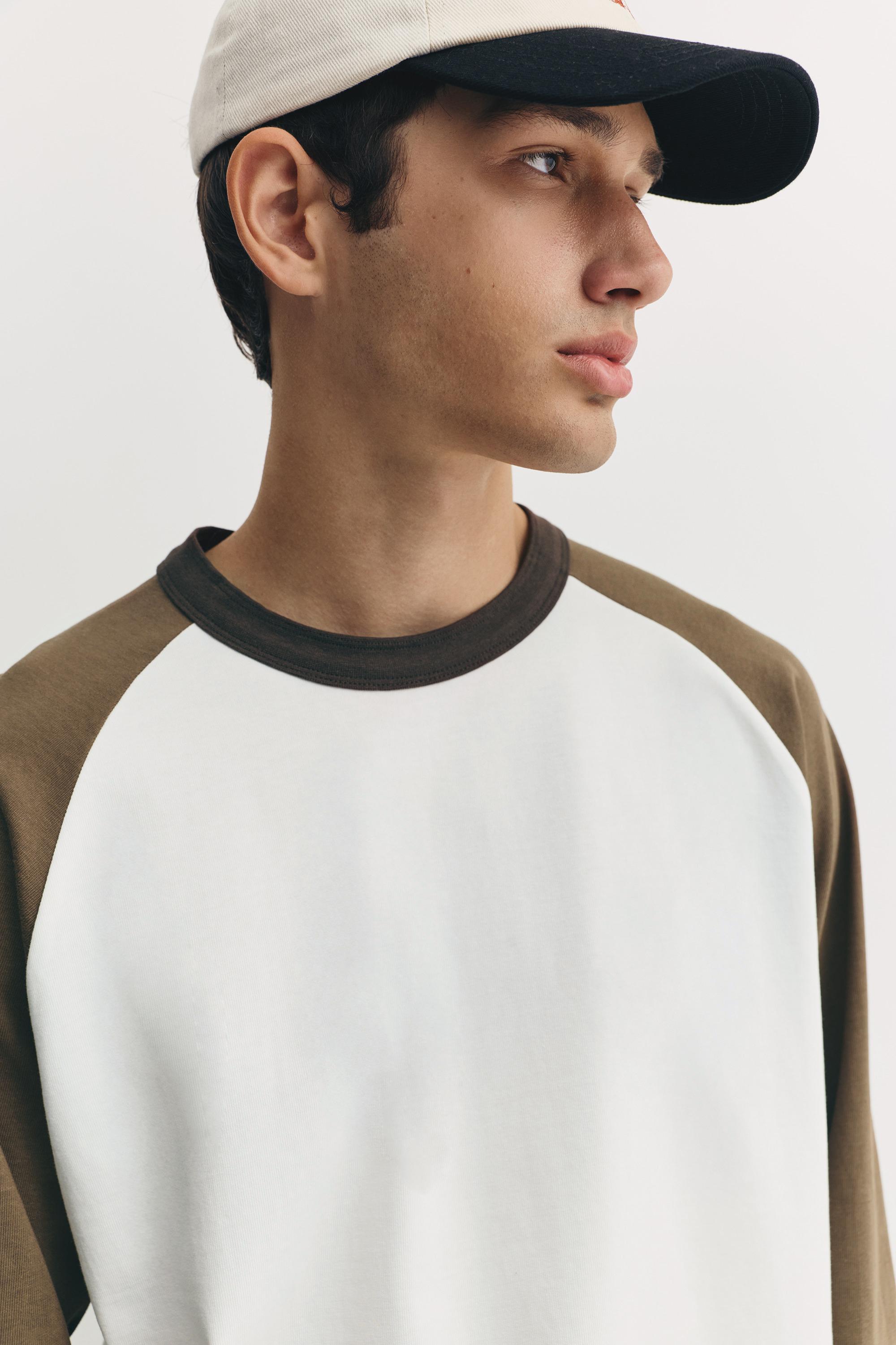 Reglan kol uzun kollu t-shirt - Görsel 11