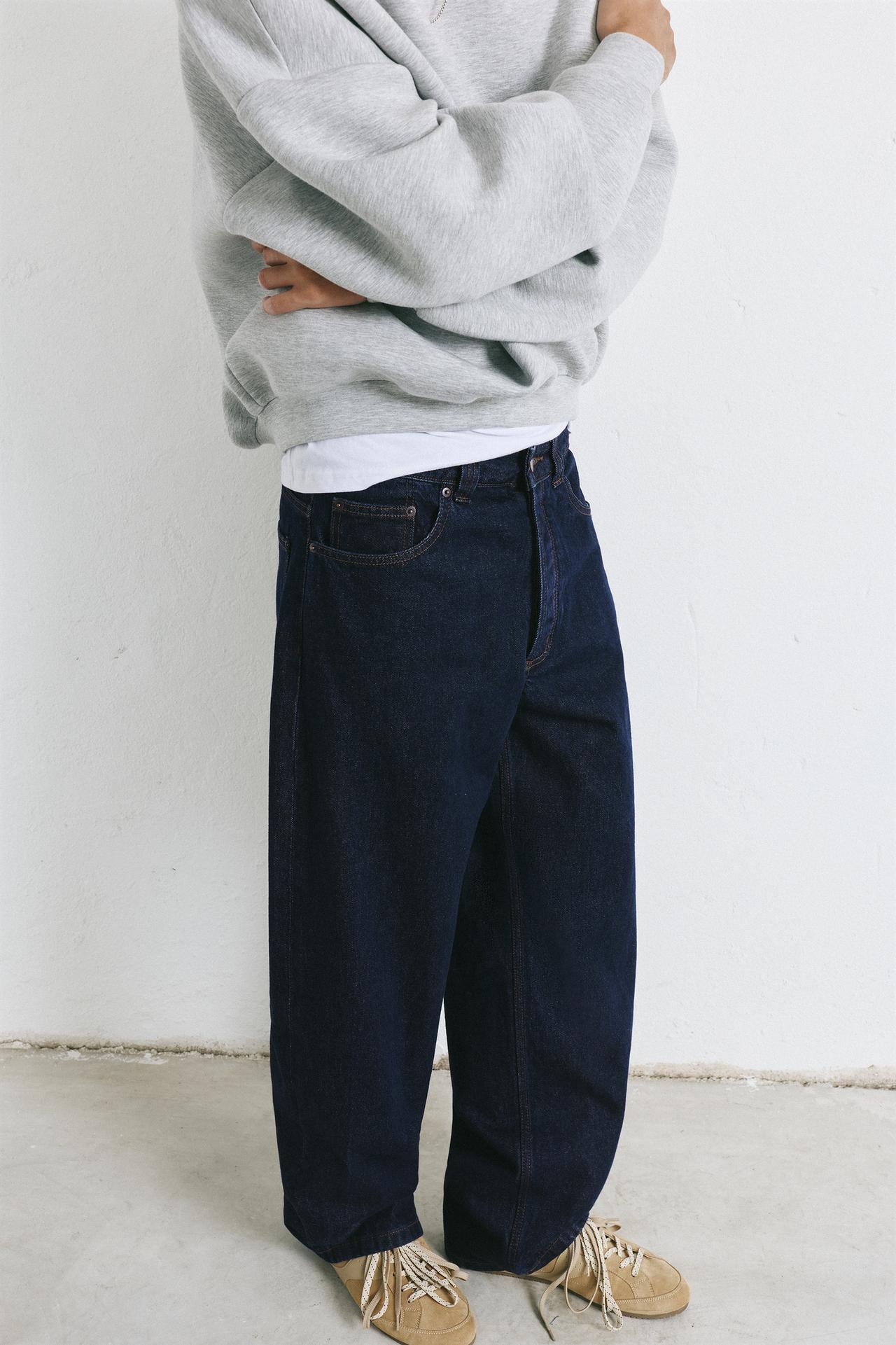 Relaxed fit jeans — Navy