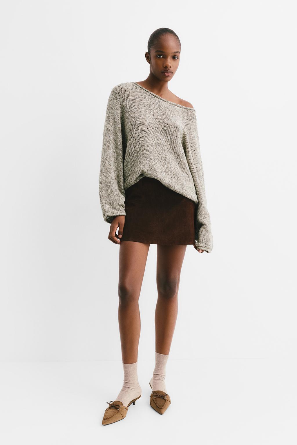 Oversize volume sleeve sweater PULL&BEAR