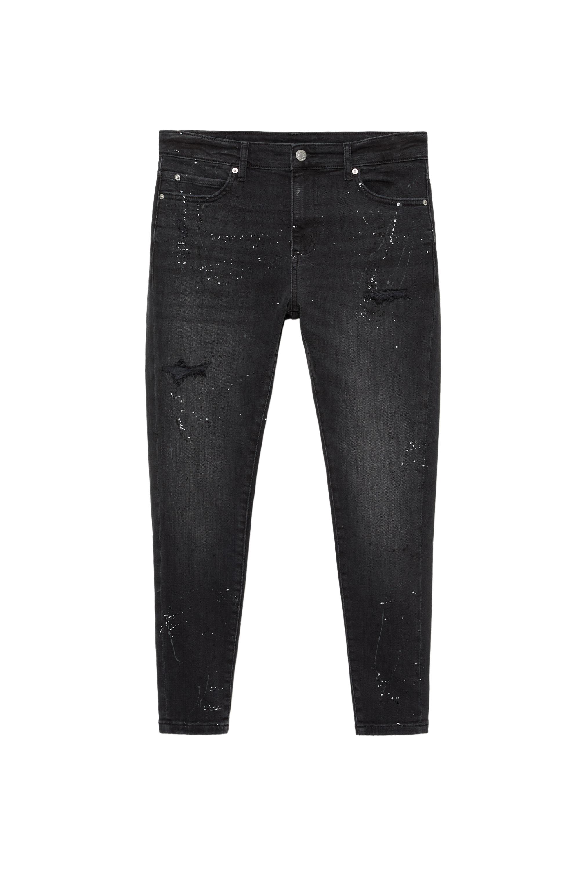 Distressed skinny jean - Görsel 19