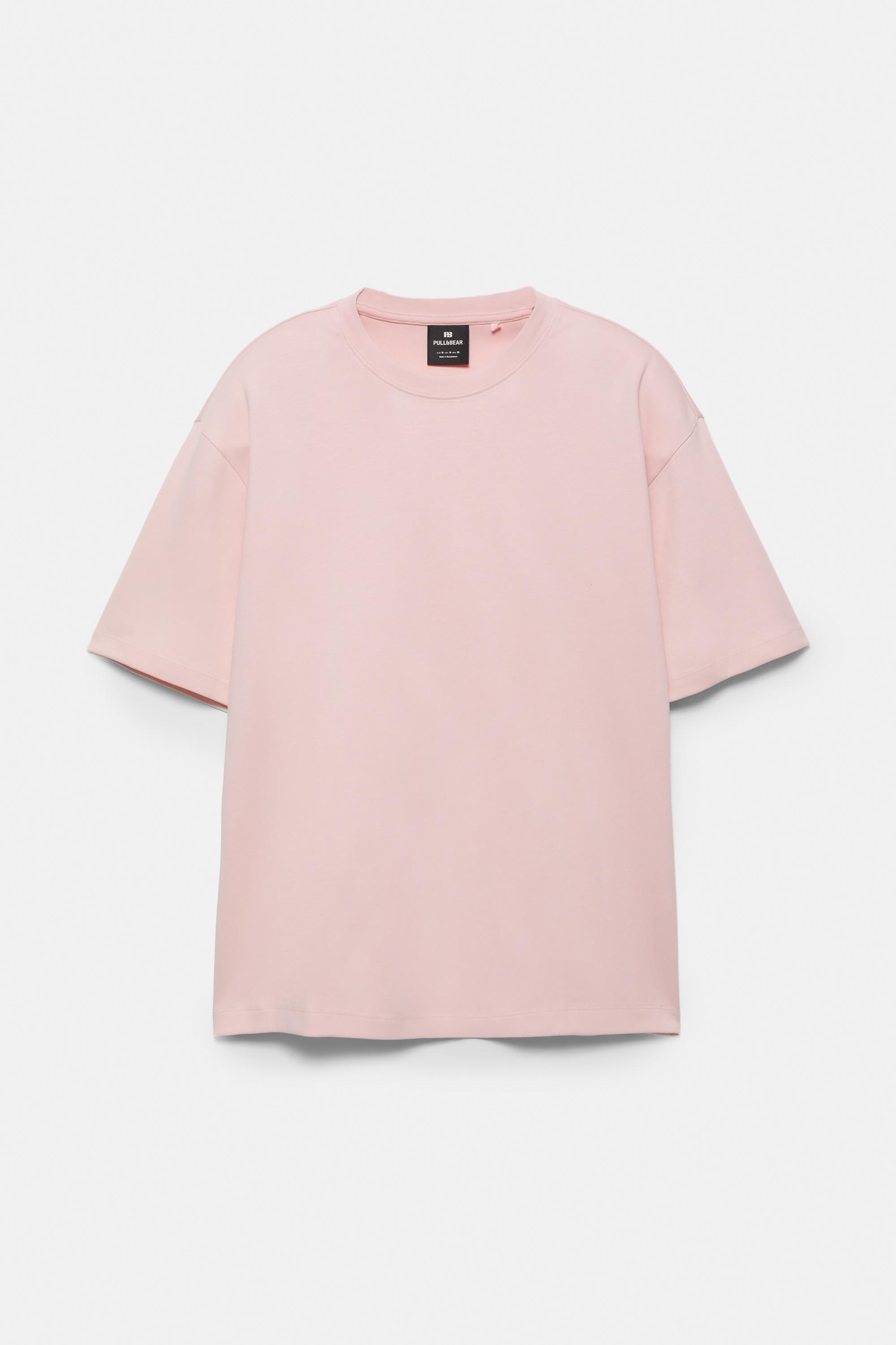 Boxy T-shirt — Pink