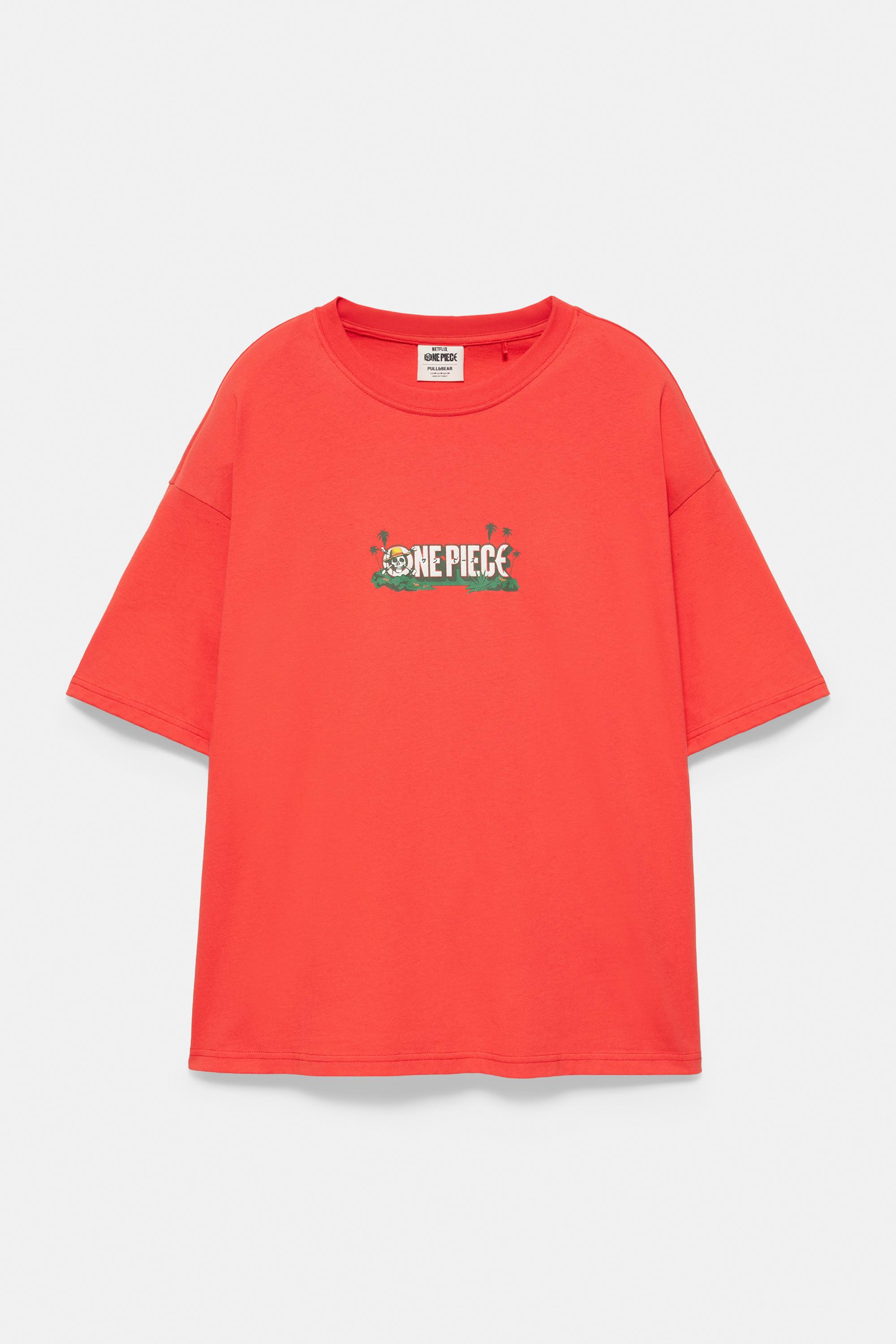 One Piece relaxed fit T-shirt — Reddish