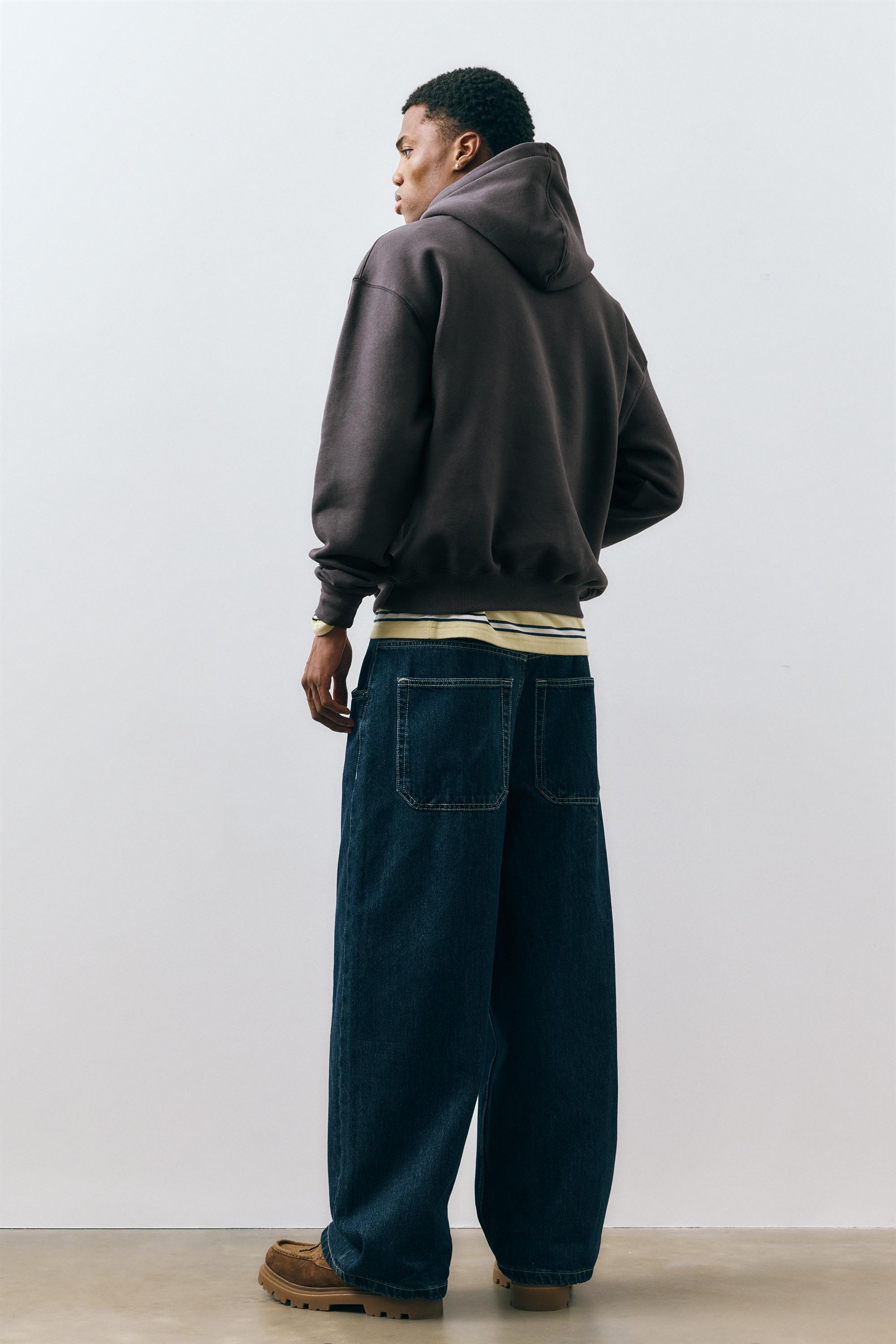 Basic kapüşonlu sweatshirt - Görsel 101