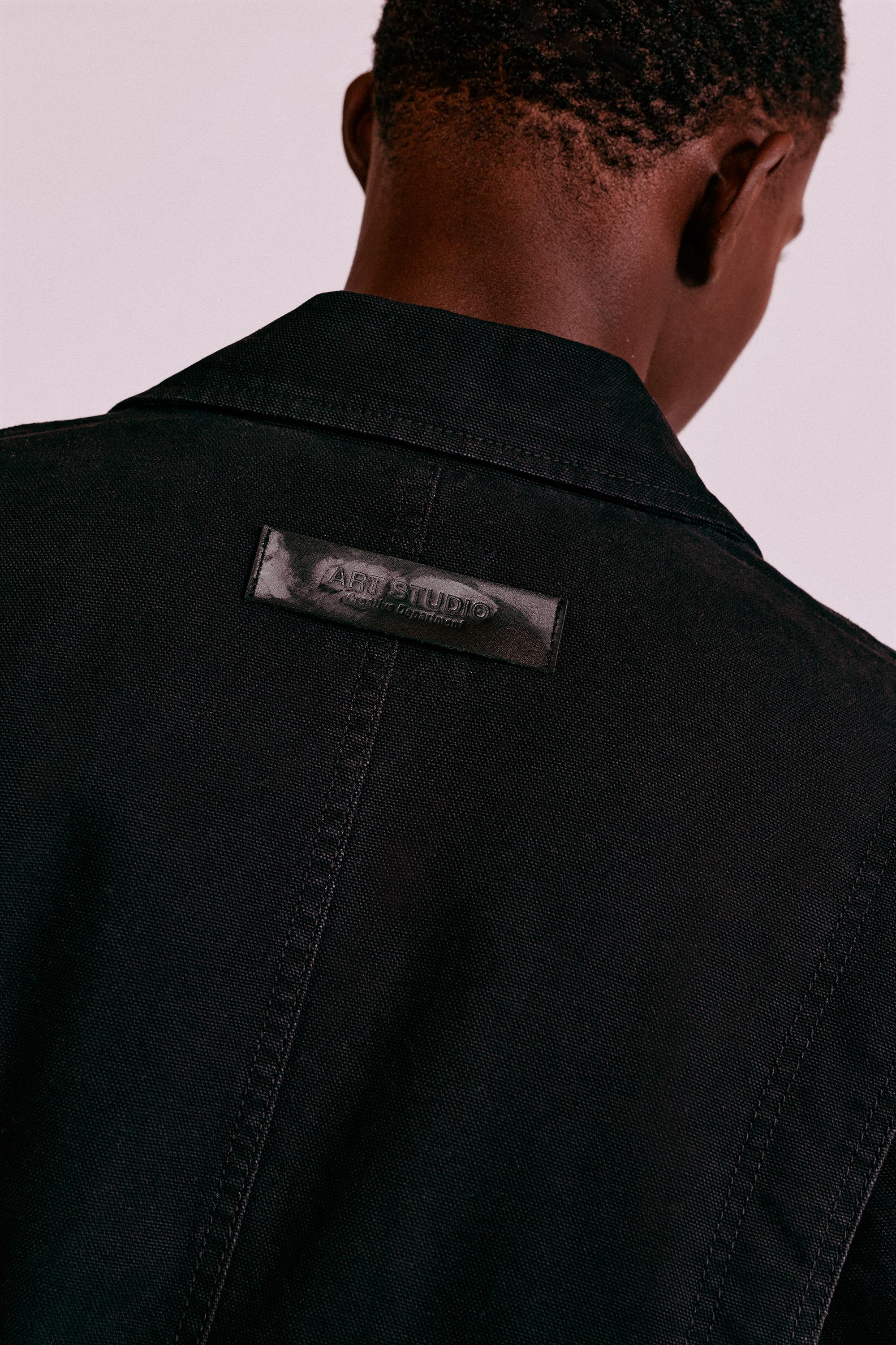 Toggle jacket — Black