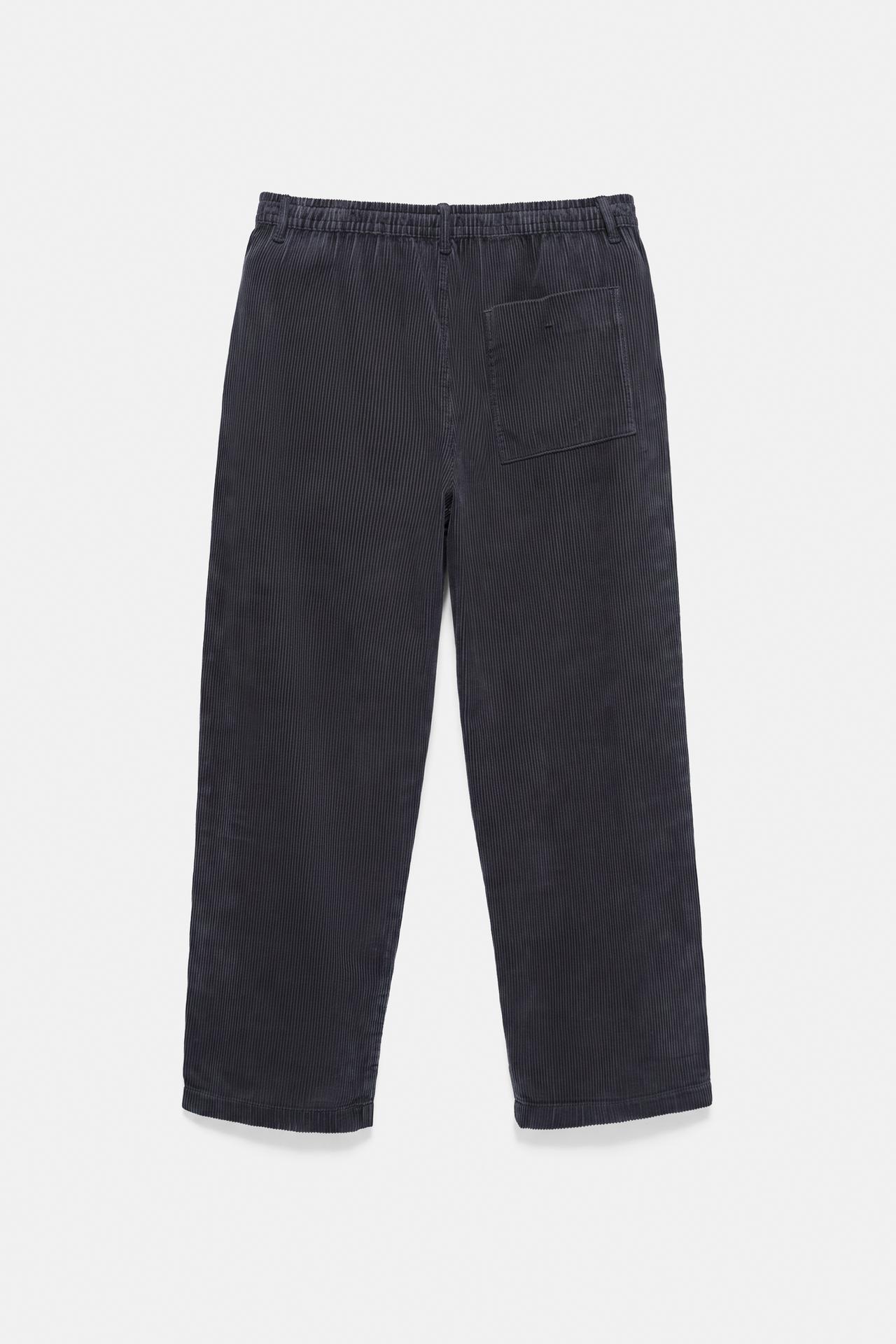 Corduroy jogger trousers — Anthracite grey