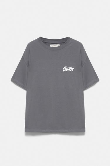 STWD flower graphic T-shirt — Grey 5