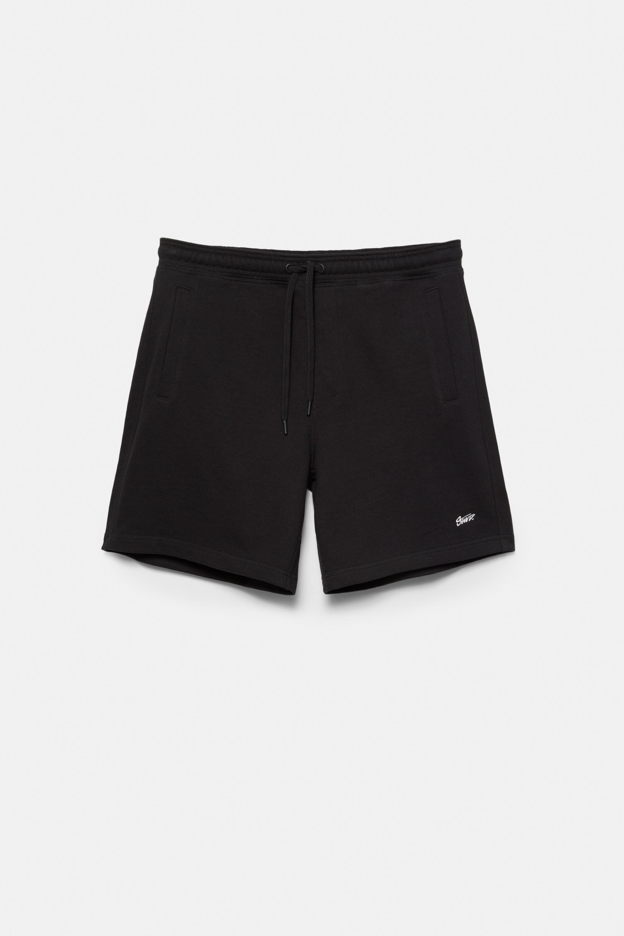 STWD jogger Bermuda shorts — Black
