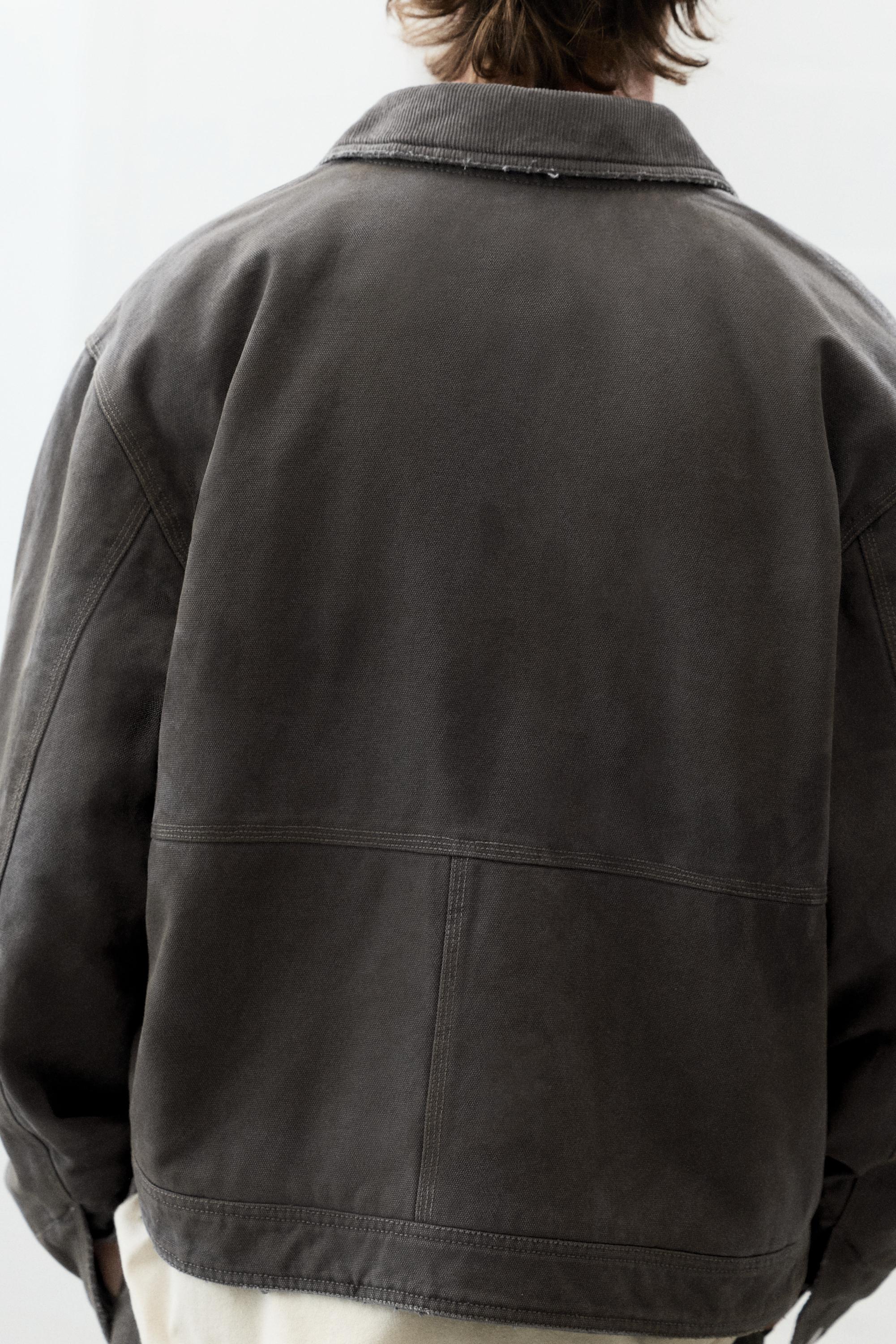 Pull&Bear Yıkamalı efektli ceket görsel 6