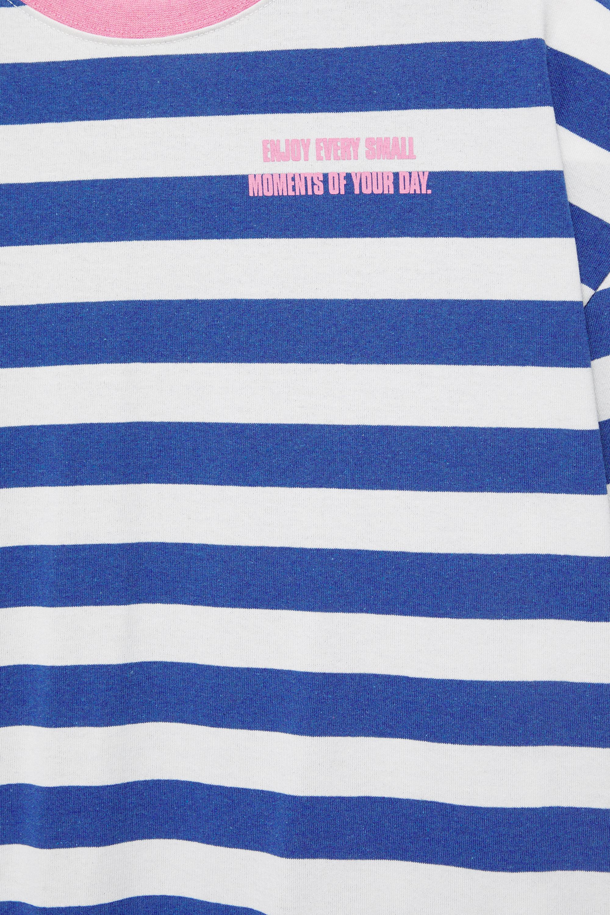STWD striped T-shirt — Navy