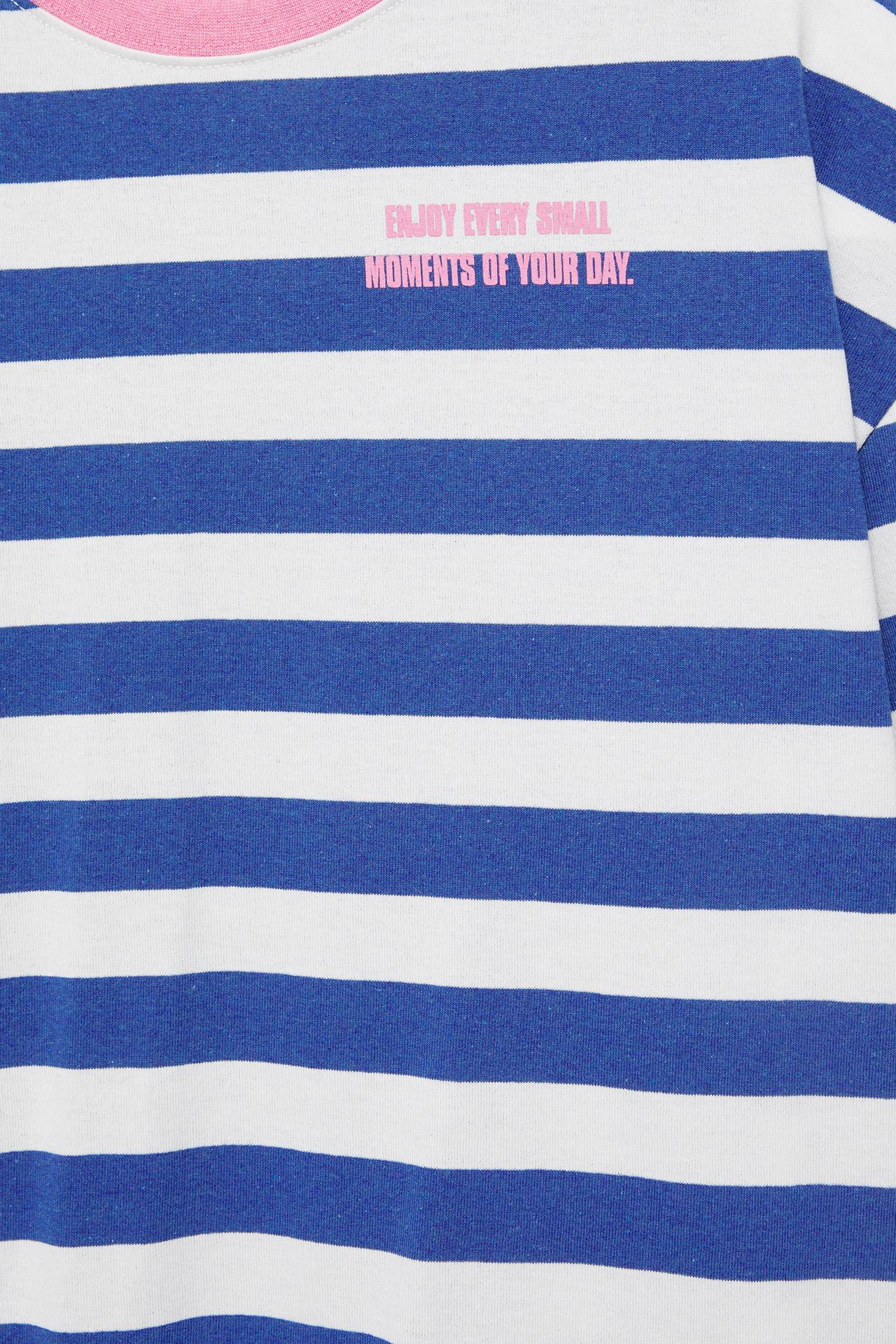 STWD striped T-shirt — Navy