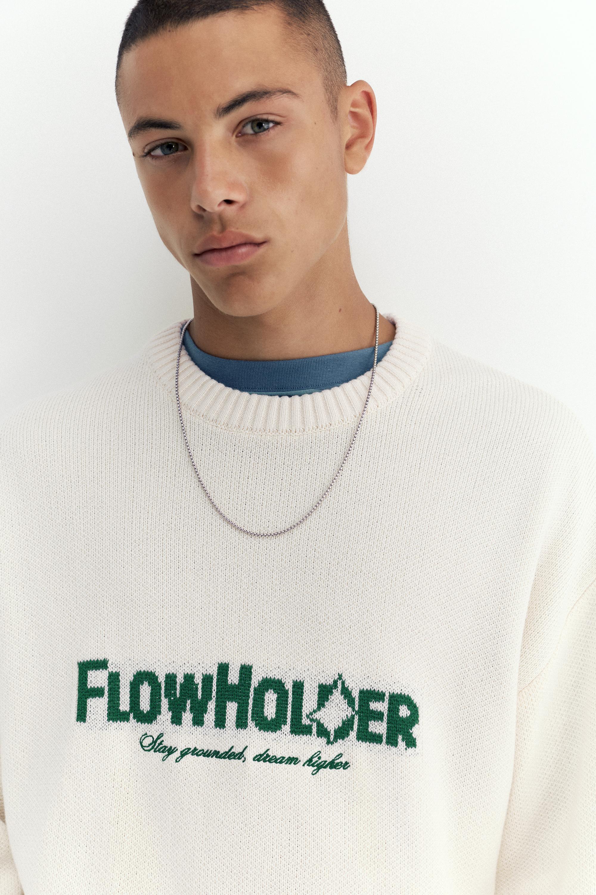 STWD graphic jumper — White