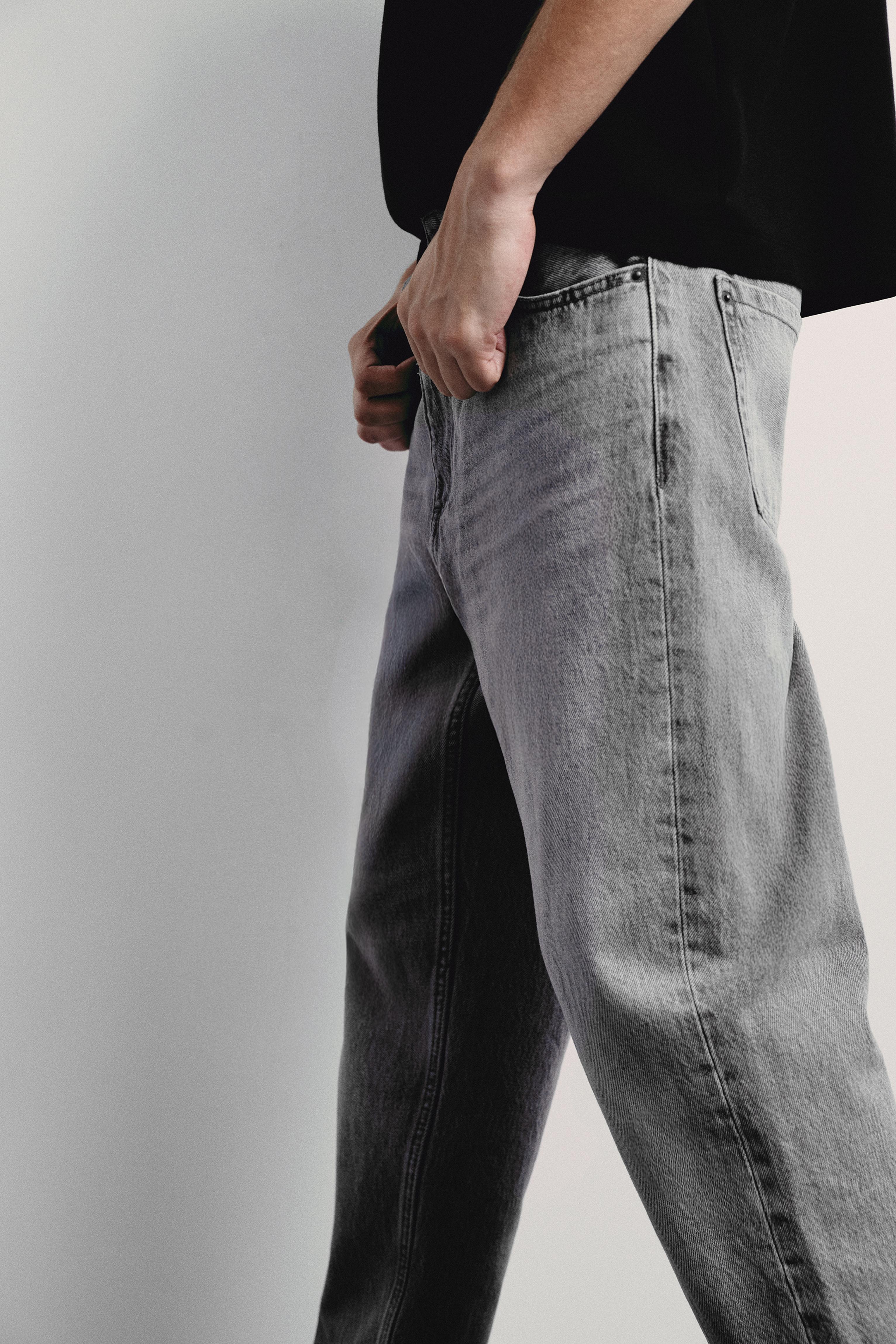Standard jeans — Pale grey