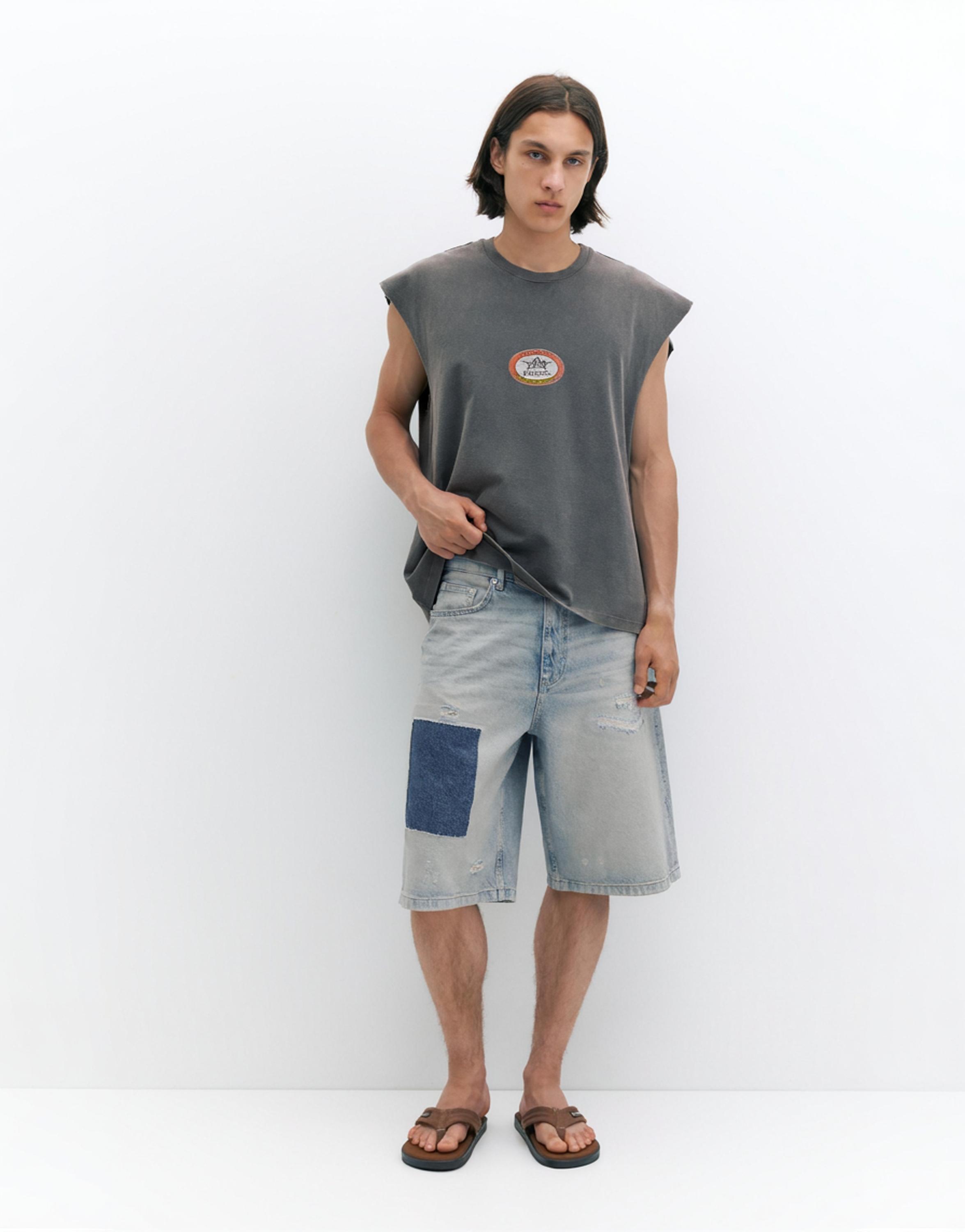 Pleasures x STWD tank top — Grey