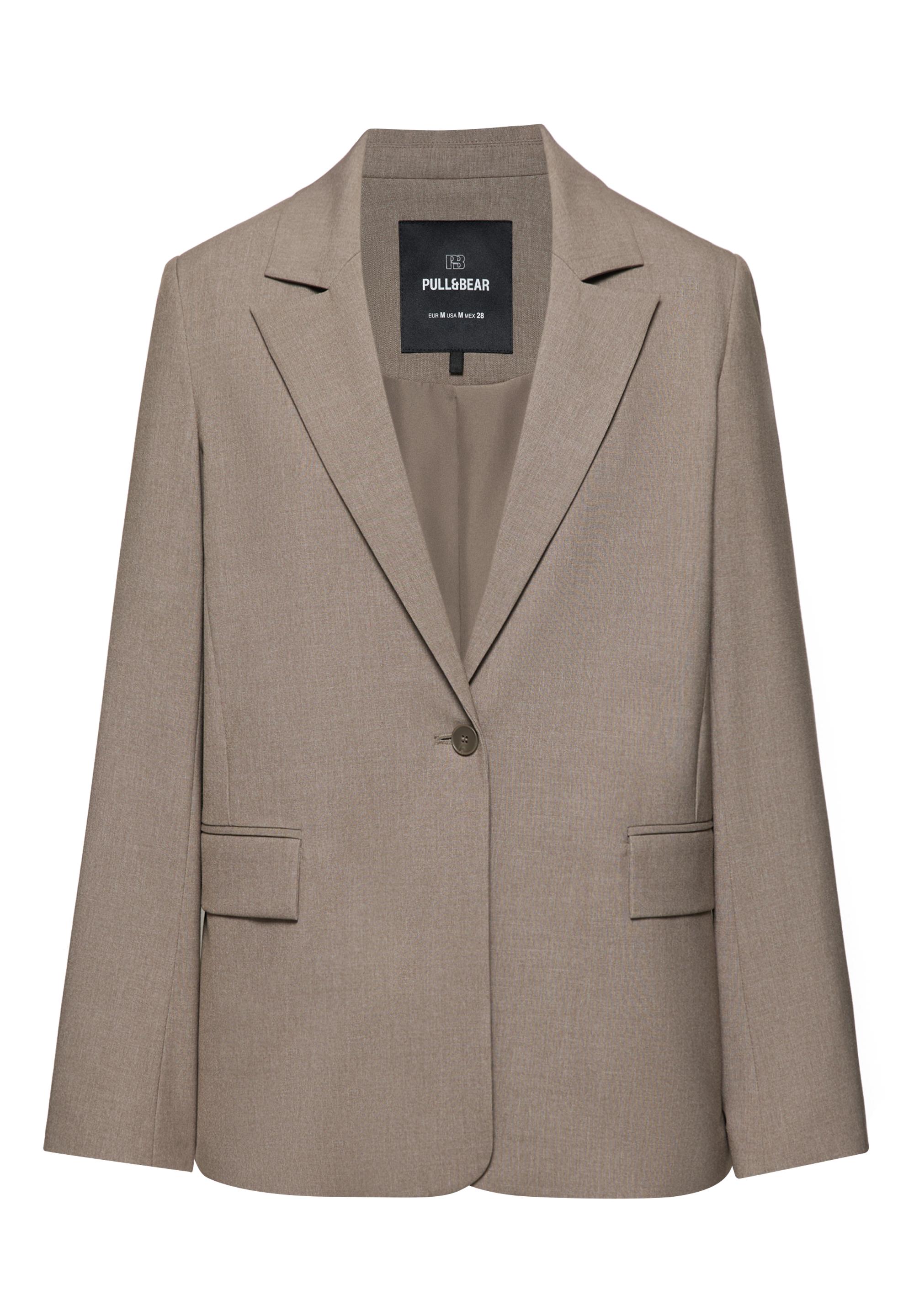 Basic blazer — Mole brown