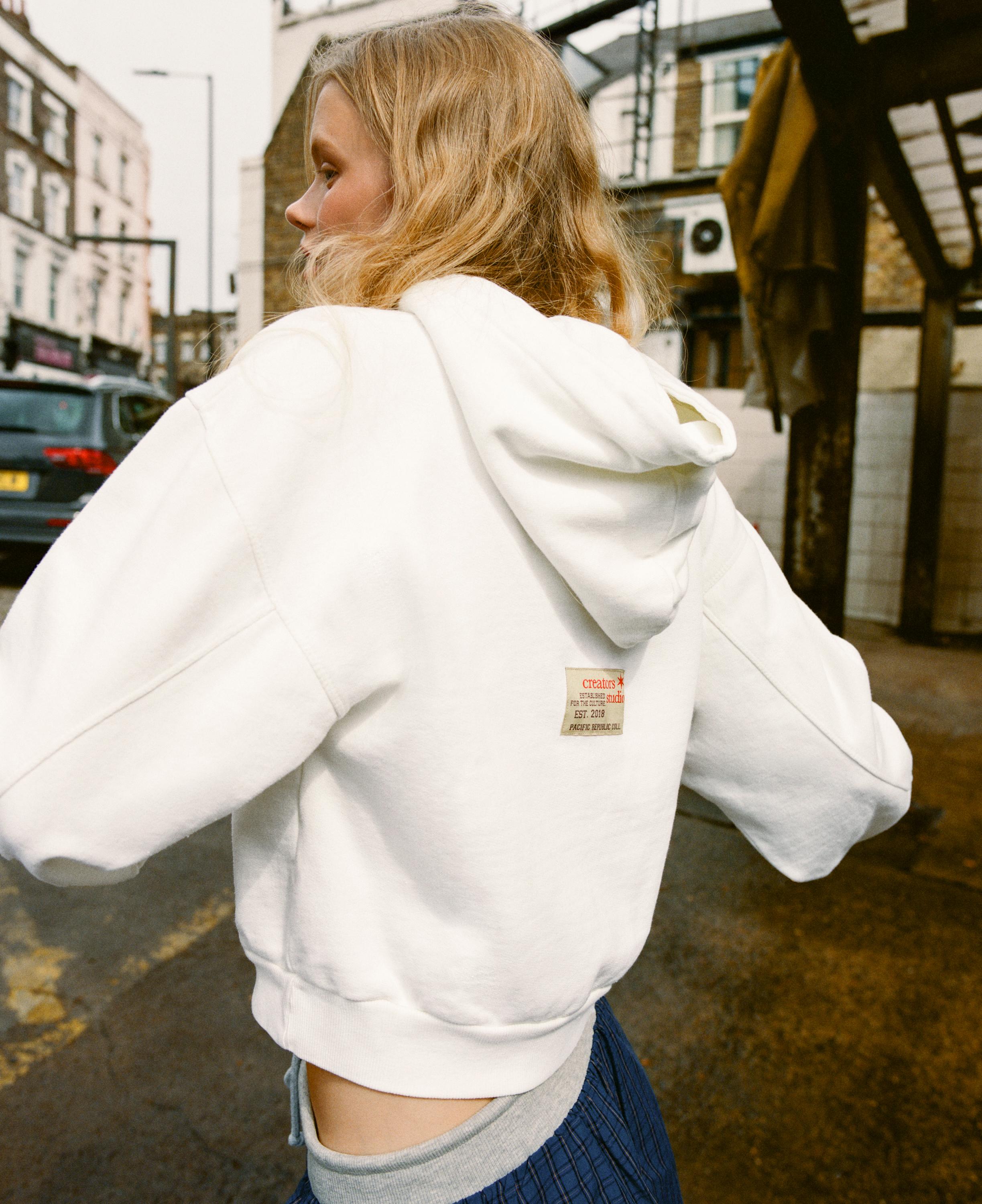 NYC graphic hoodie — Off white